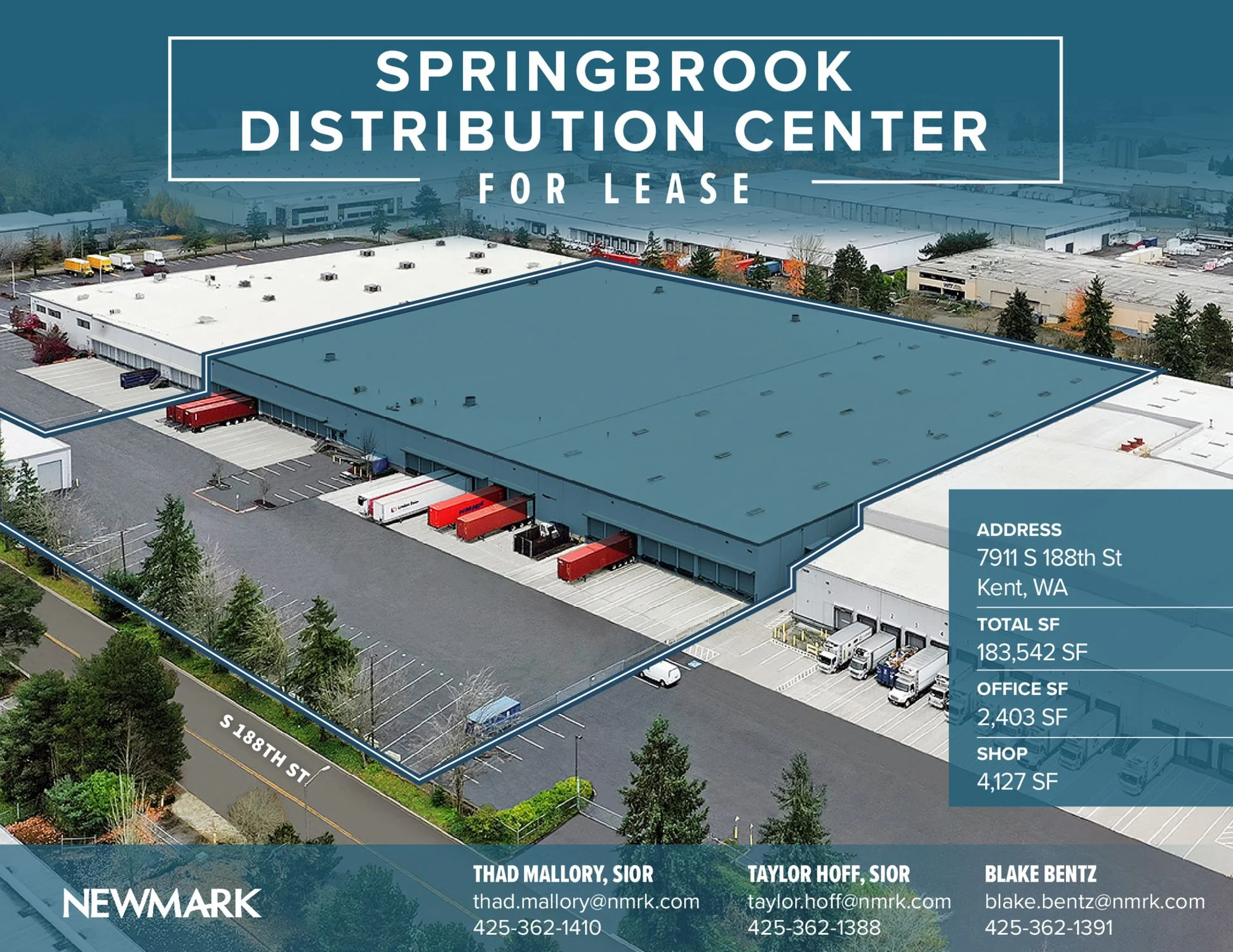 Springbrook Distribution Center — Lease in Kent, WA, photo 2 of 2