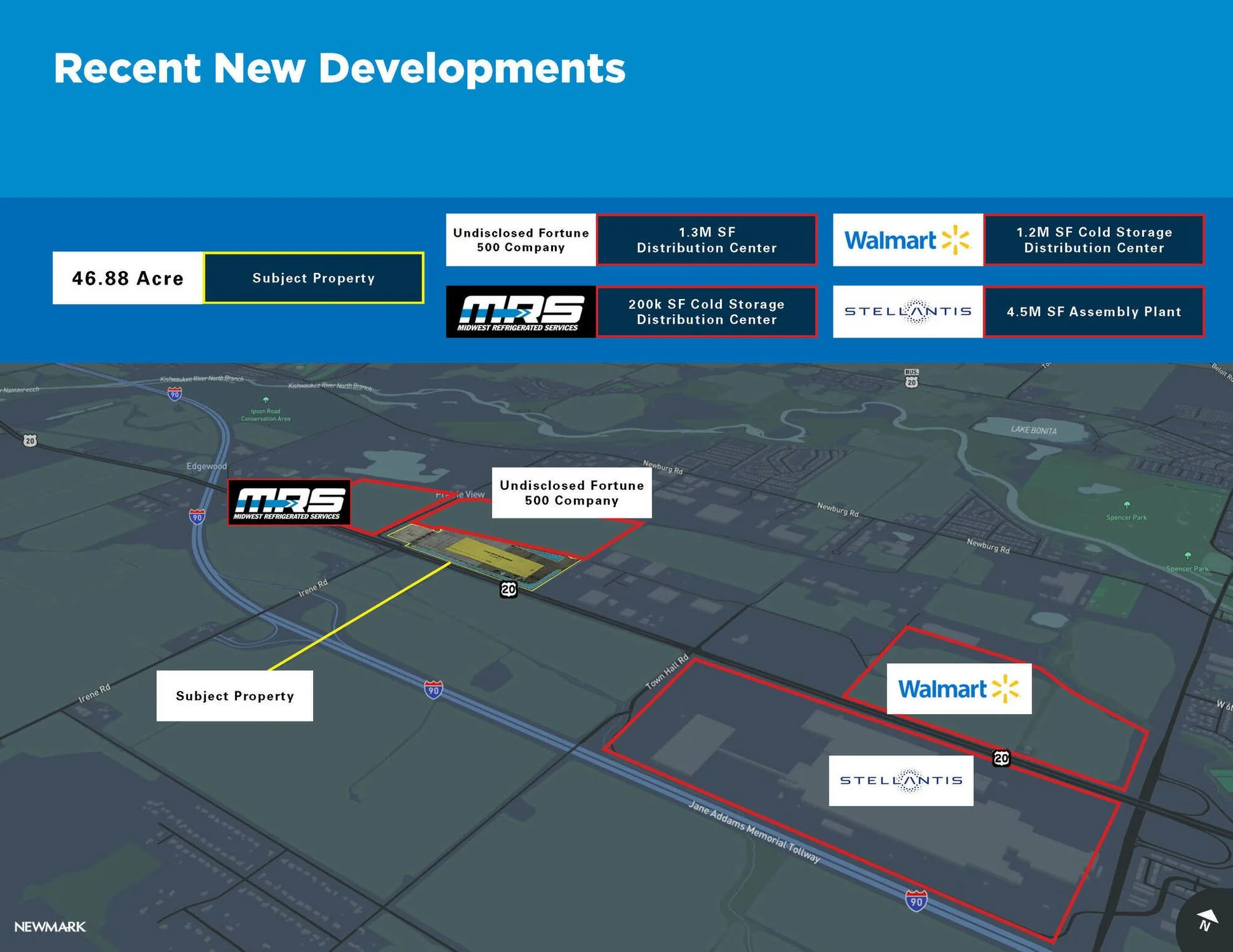 Irene Road & US 20 — Lease in Belvidere, IL, photo 2 of 2