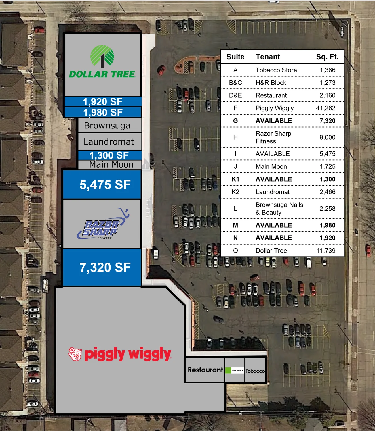 Shorecrest Shopping Center — Lease in Racine, WI, photo 2 of 7