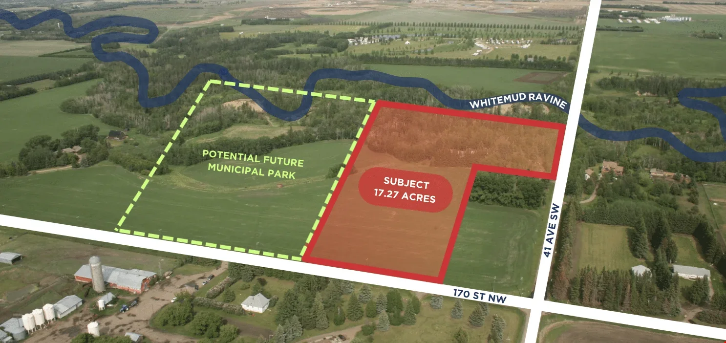 Residential Creek Front Site - mixed use for sale in edmonton, AB