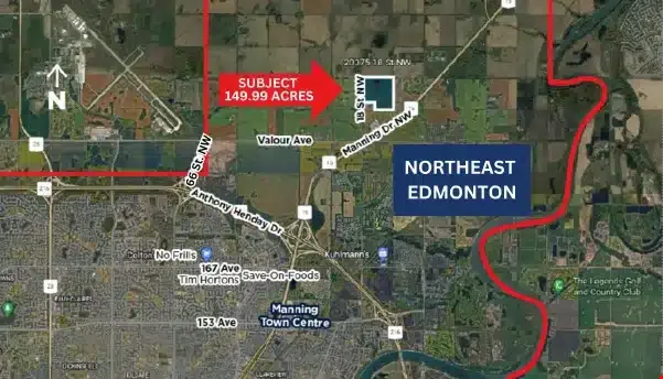 Future Industrial Development Land - mixed use for sale in edmonton, AB