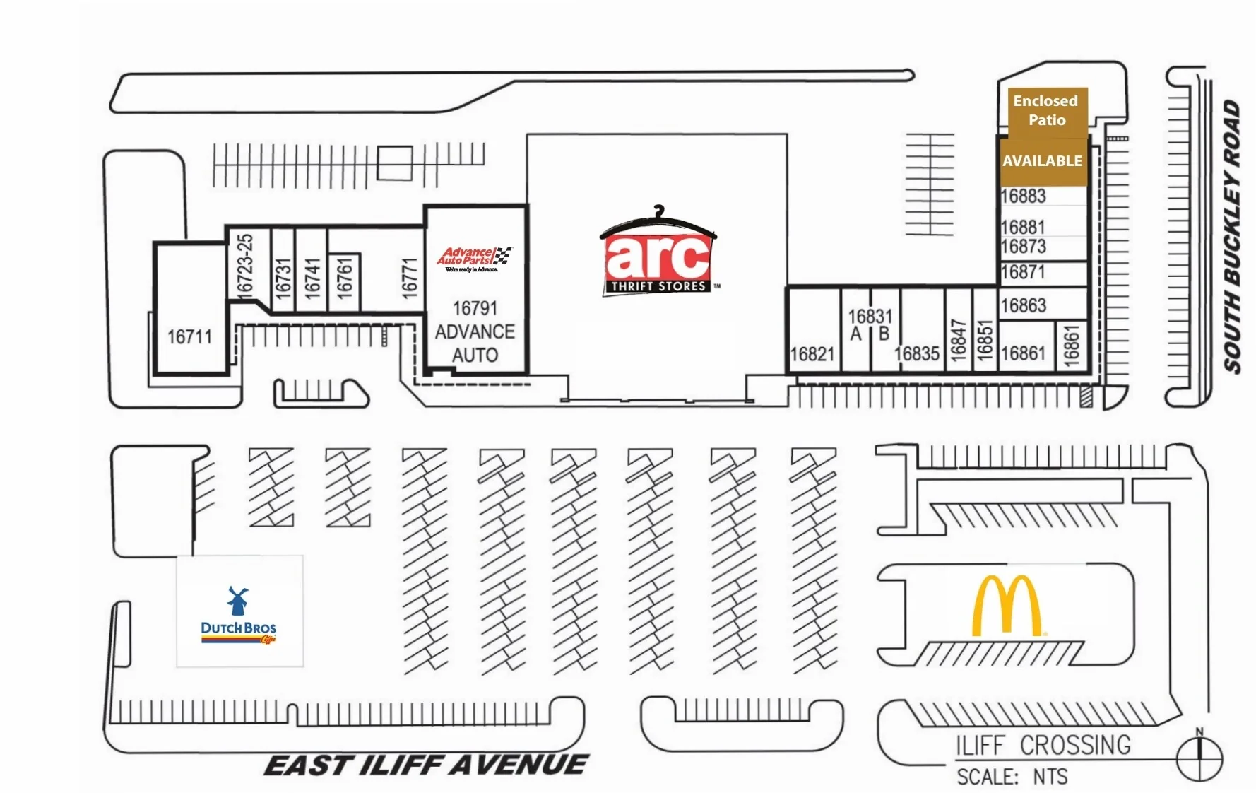 Illiff Crossing - retail for sale in aurora, CO