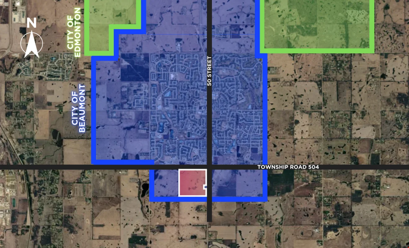 Potential Light Industrial - mixed use for sale in beaumont, AB