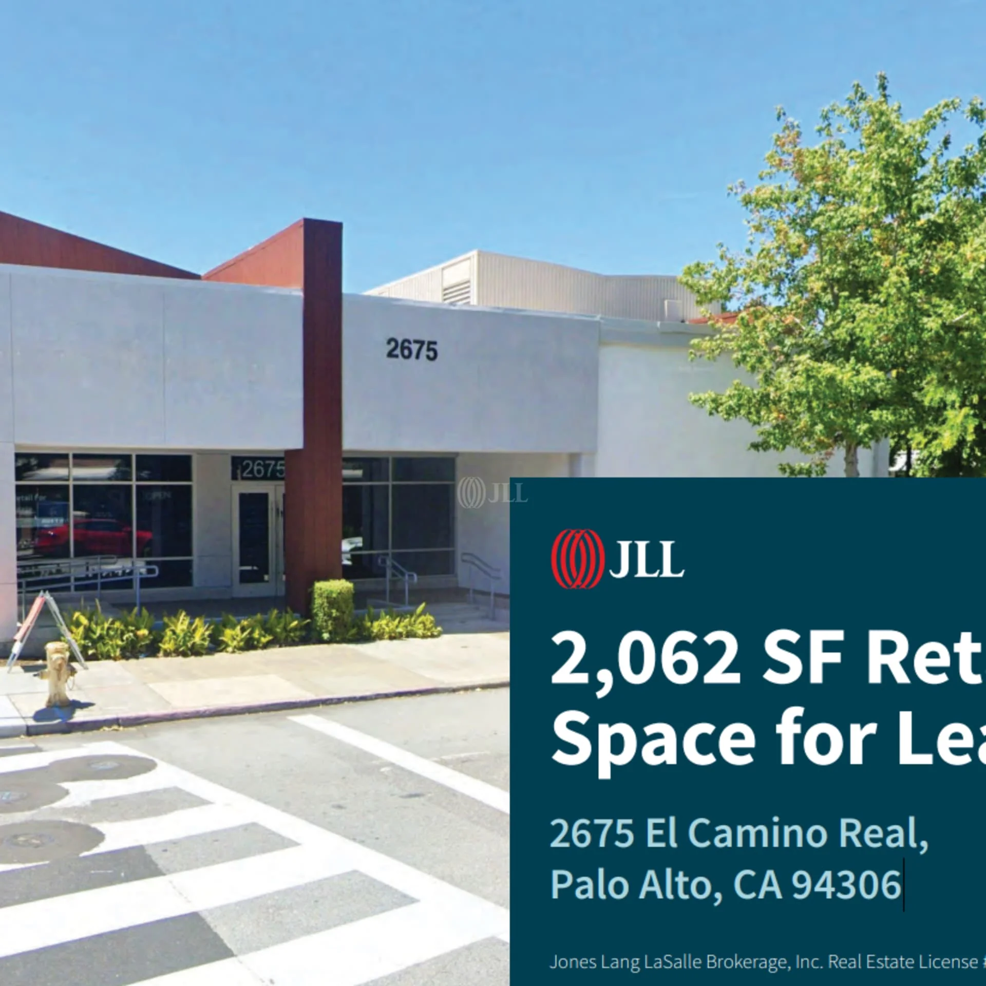 2675 El Camino Real — Lease in Palo Alto, CA, photo 3 of 4