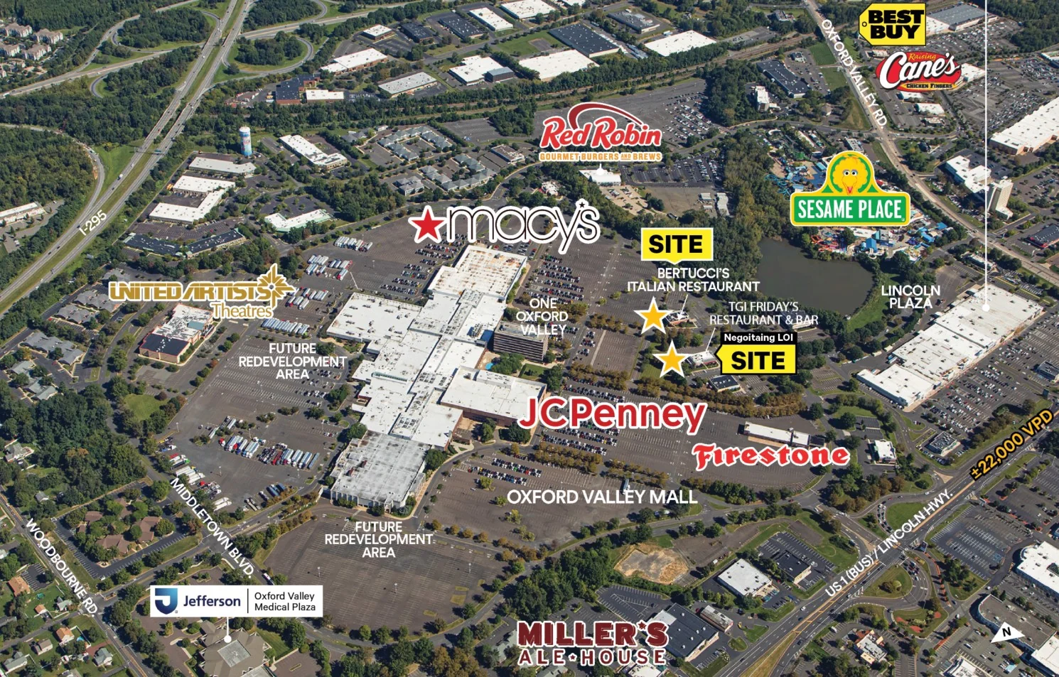 Former Bertucci's — Lease in Langhorne, PA, photo 2 of 3