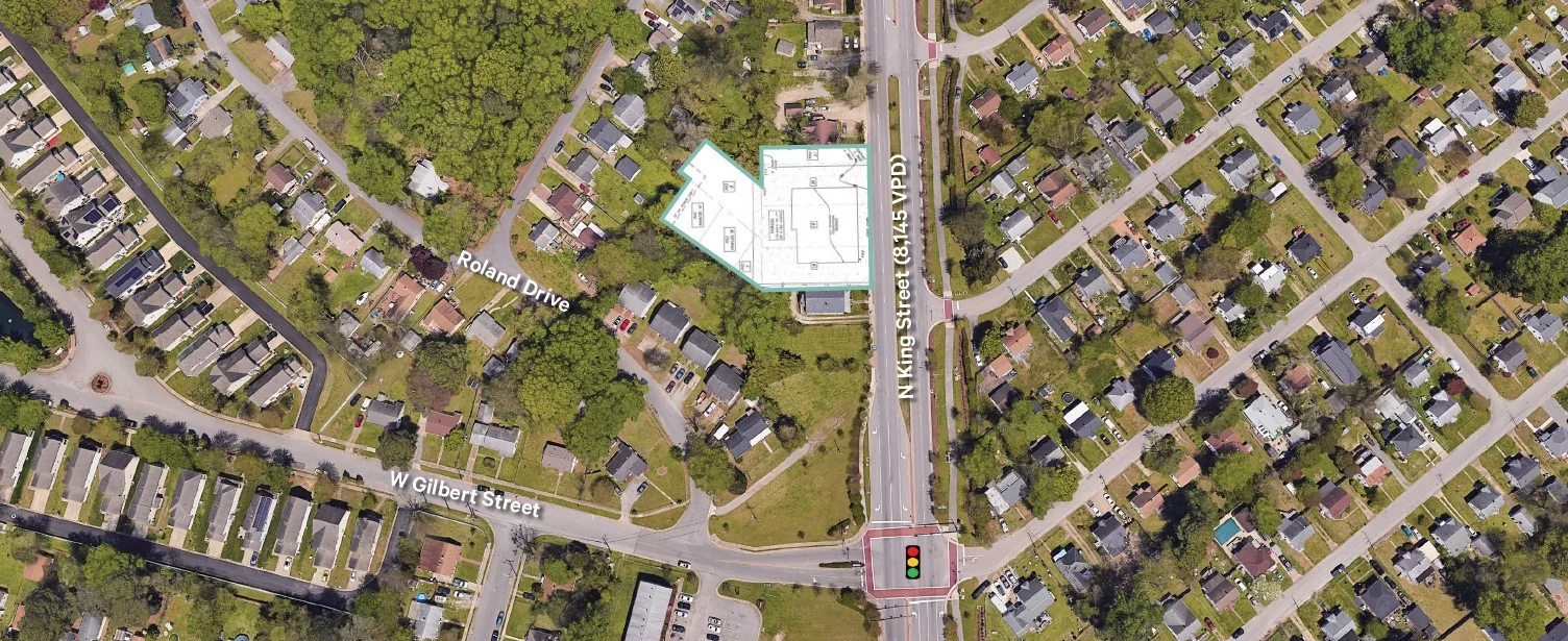 1263-1265 N. King Street & 51 Roland Drive — Lease in Hampton, VA, photo 1 of 2