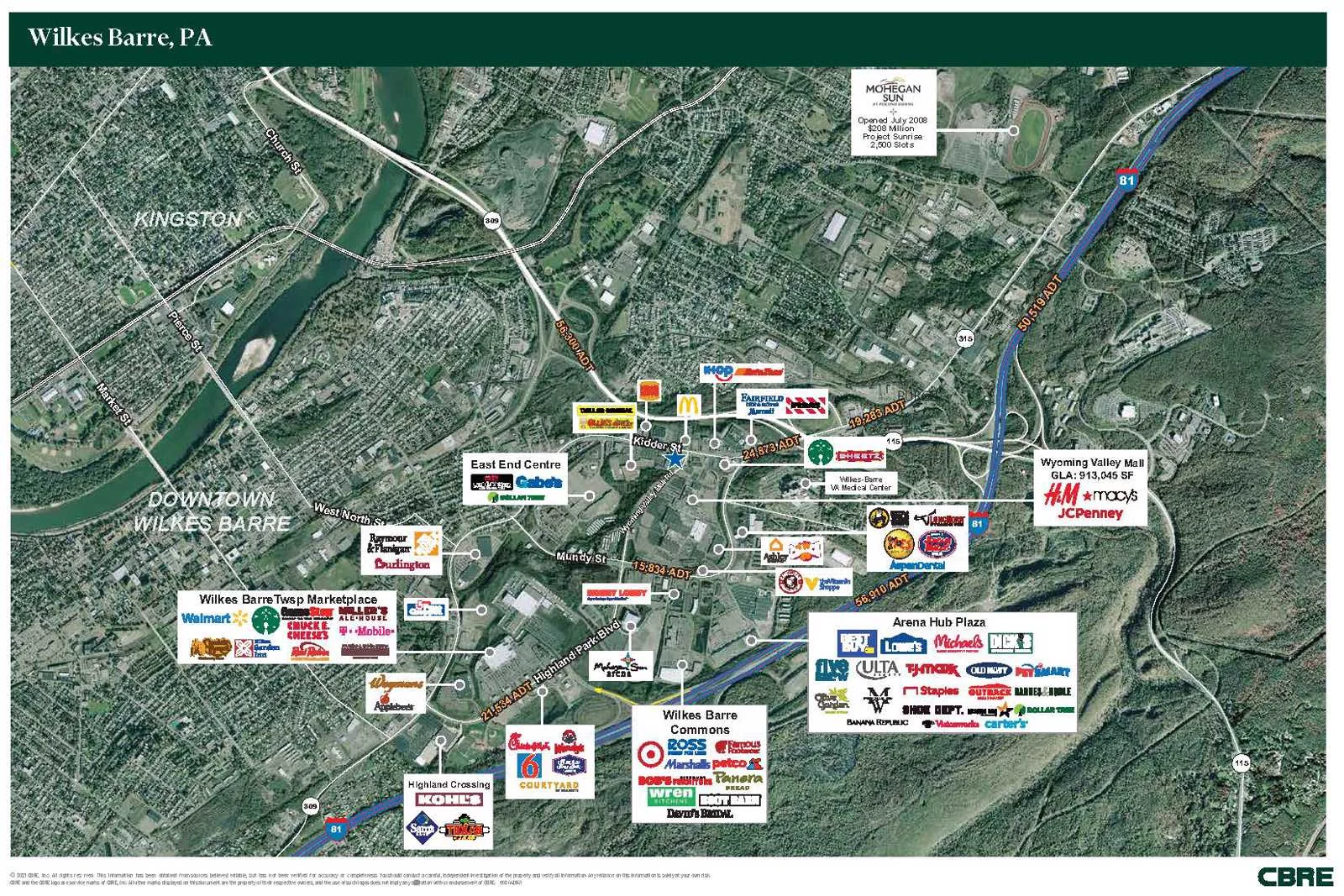 Freestanding Restaurant with Drive-Thru — Lease in Wilkes-Barre, PA, photo 2 of 2
