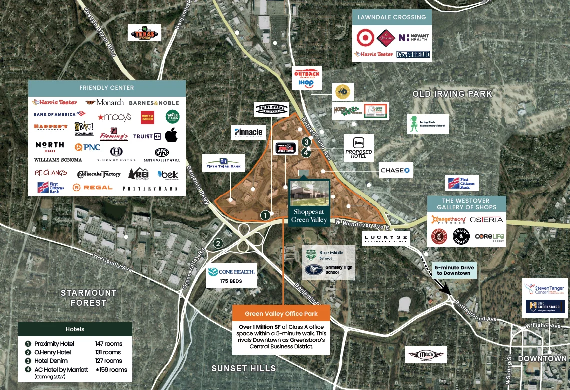 Shoppes at Green Valley — Lease in Greensboro, NC, photo 5 of 8