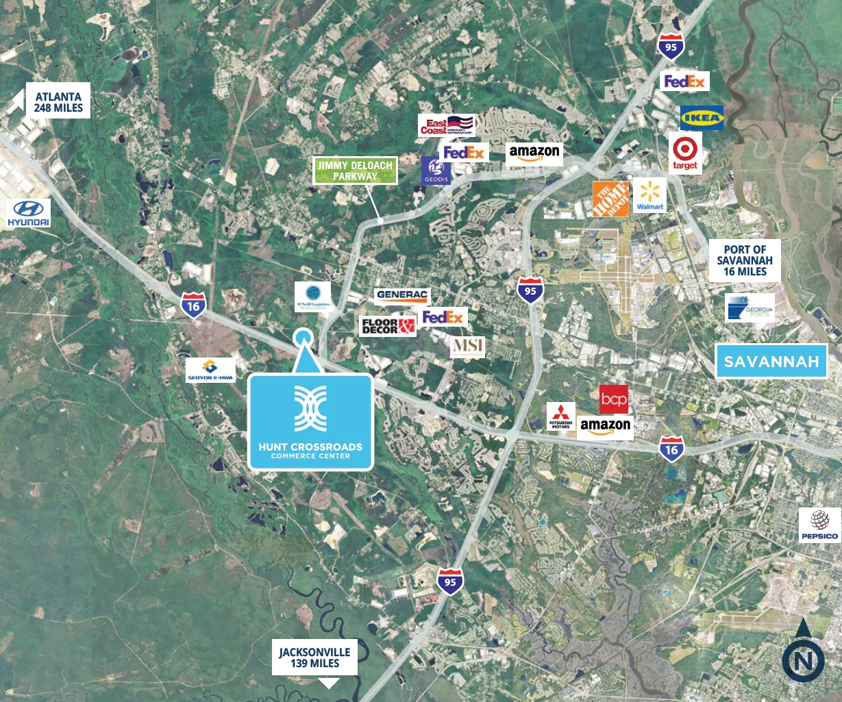 Hunt Crossroads Commerce Center — Lease in Bloomingdale, GA, photo 4 of 4