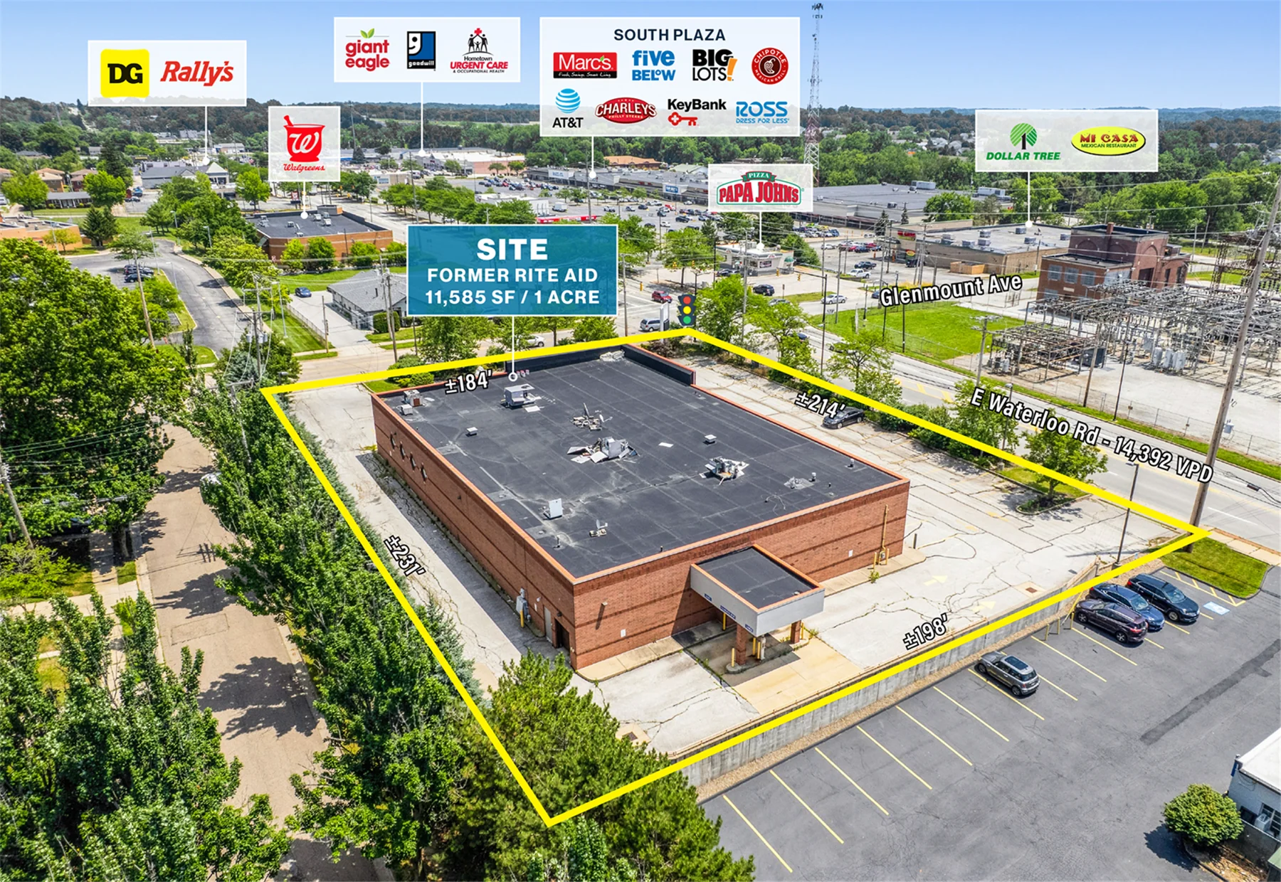 Former Rite Aid Available! — Lease in Akron, OH, photo 3 of 3