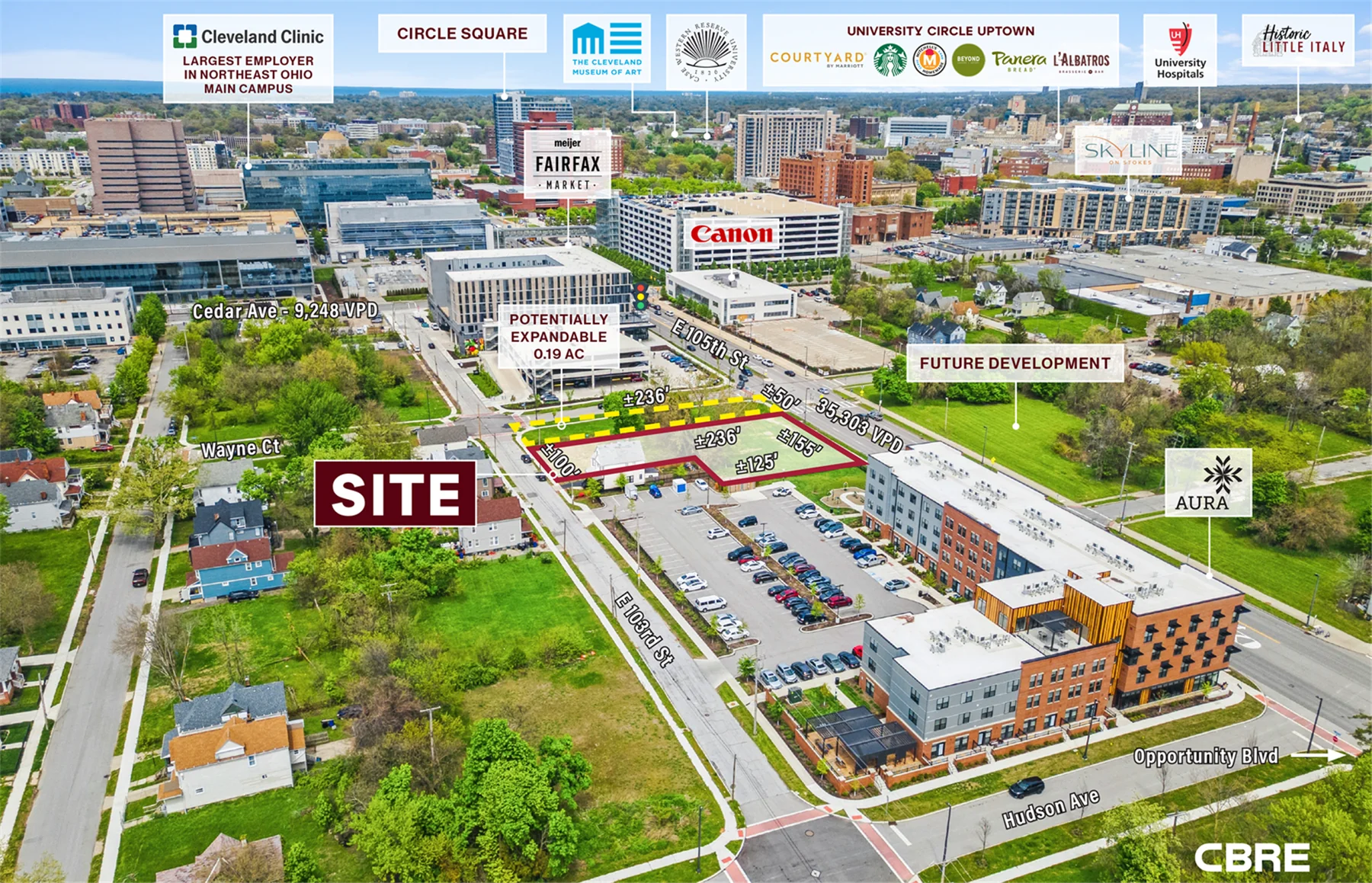 Opportunity Zone Development next to Cleveland Clinic — Sale in Cleveland, OH, photo 2 of 4