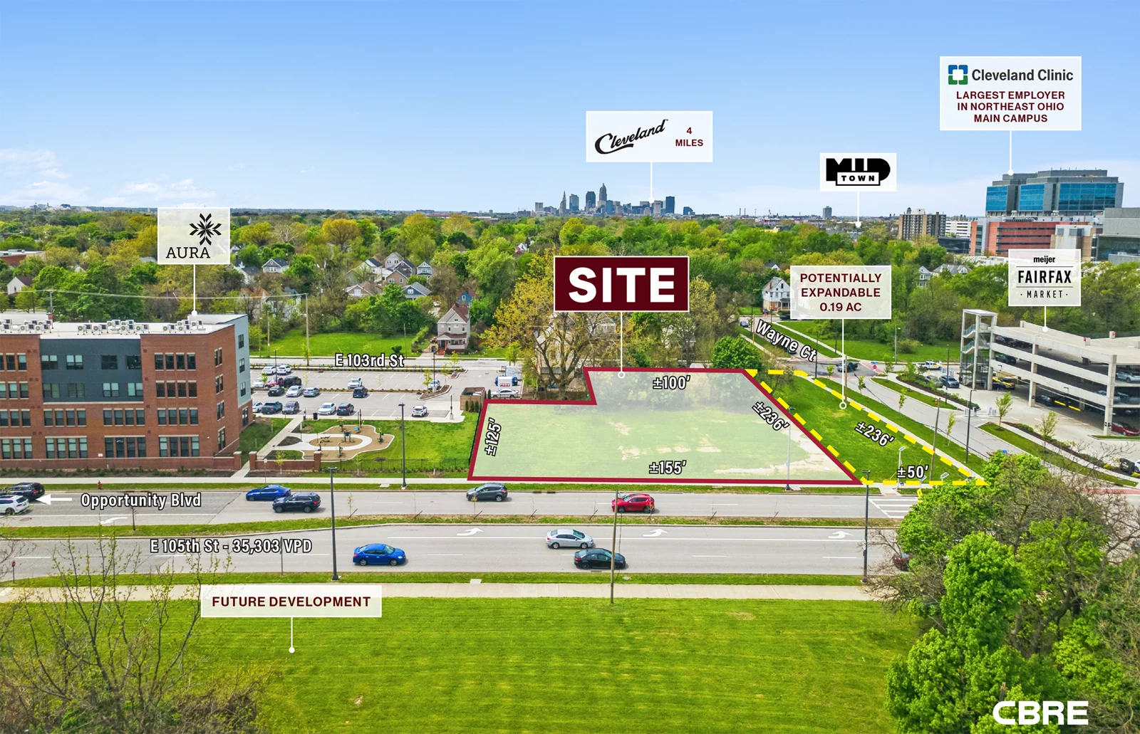 Opportunity Zone Development next to Cleveland Clinic — Sale in Cleveland, OH, photo 3 of 4