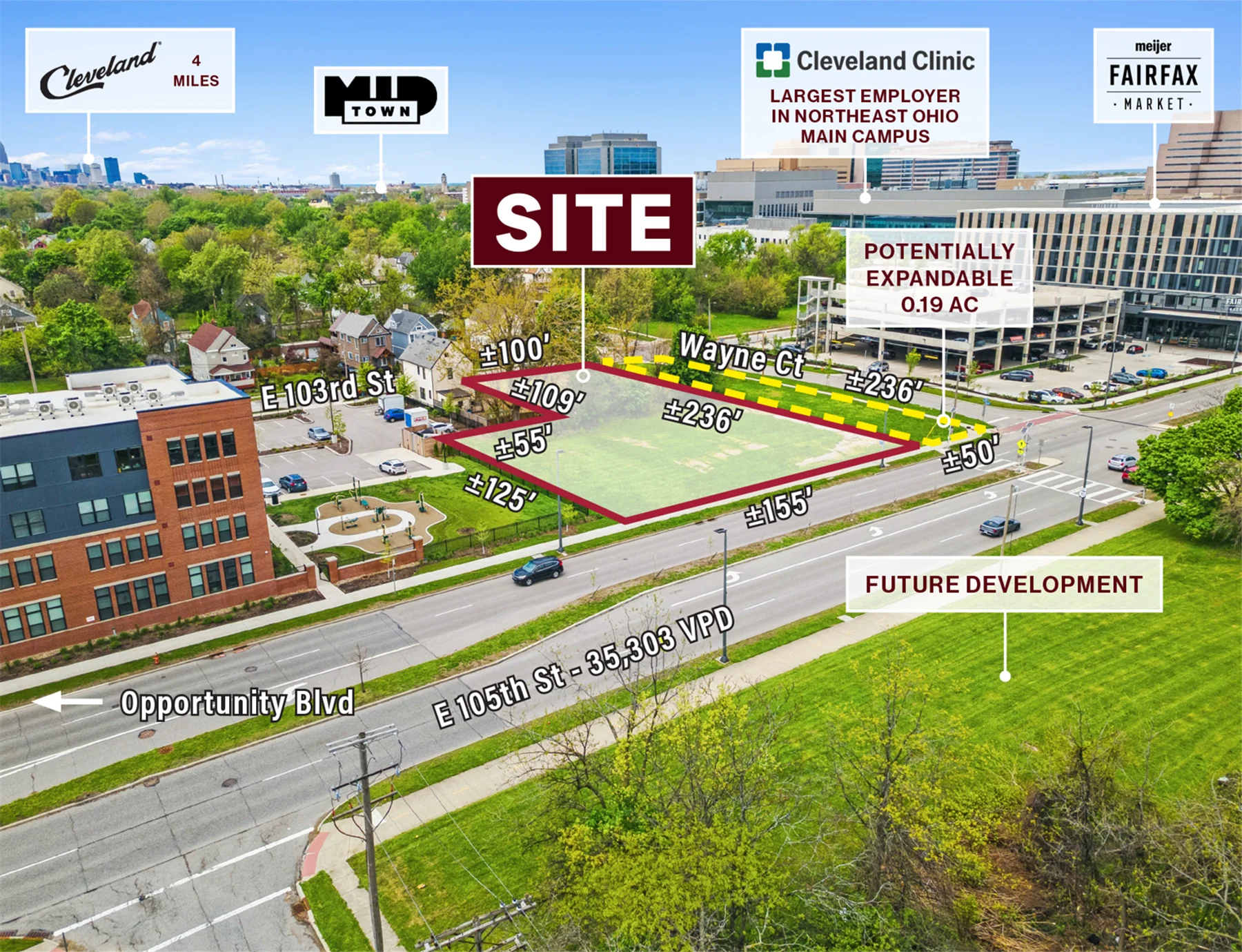 Opportunity Zone Development next to Cleveland Clinic — Sale in Cleveland, OH, photo 4 of 4