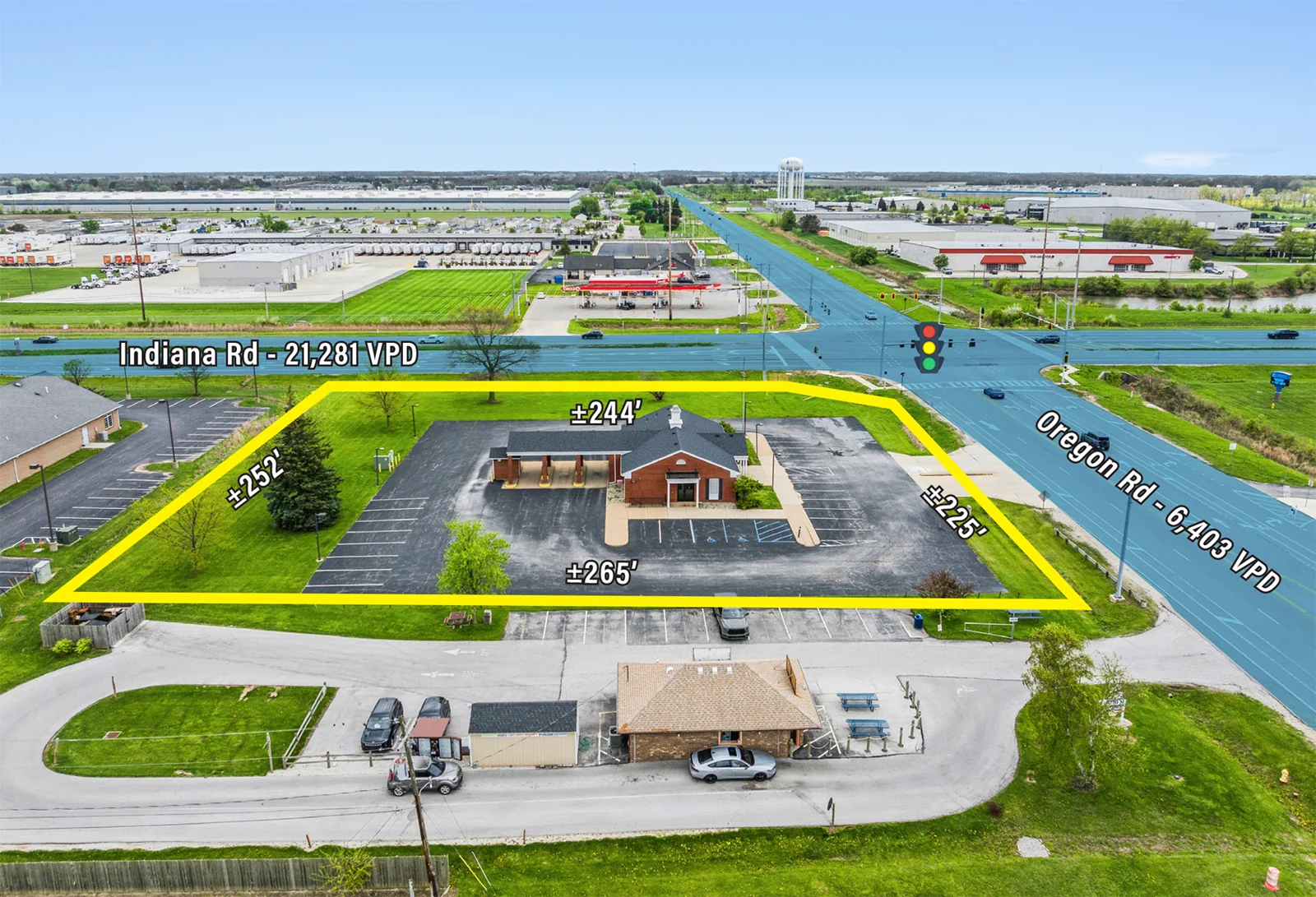 1.52 AC Signalized Development Site — Sale in Perrysburg, OH, photo 4 of 8