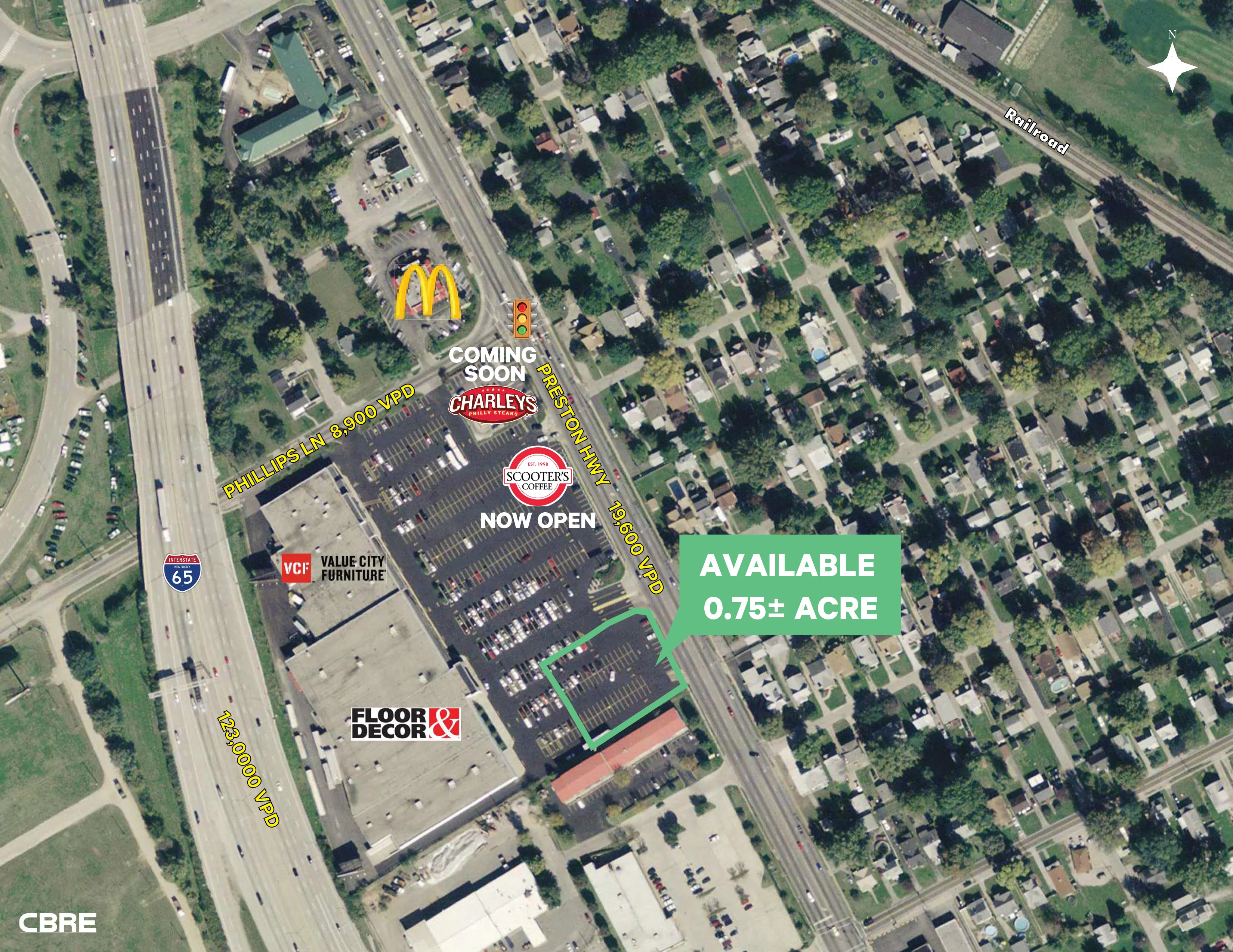 Outlot Available for Ground Lease — Lease in Louisville, KY, photo 1 of 1