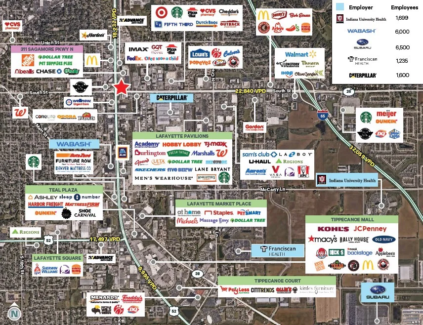 Sagamore at 26 Shopping Center — Lease in Lafayette, IN, photo 1 of 3