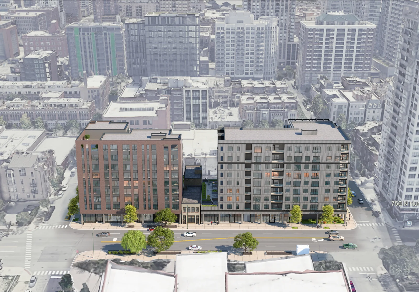 Hugo - 401 W Chicago/751 N Hudson — Lease in Chicago, IL, photo 3 of 5