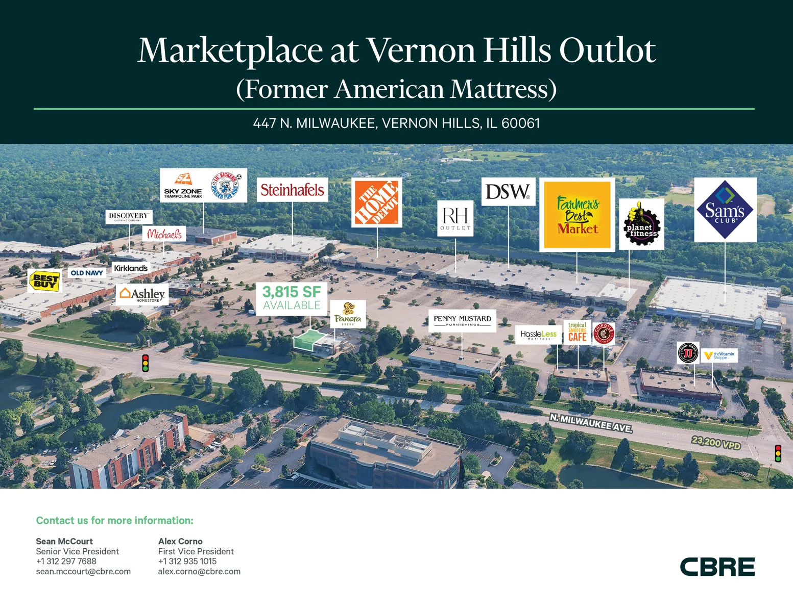 Market Place of Vernon Hills Outlot — Lease in Vernon Hills, IL, photo 1 of 5
