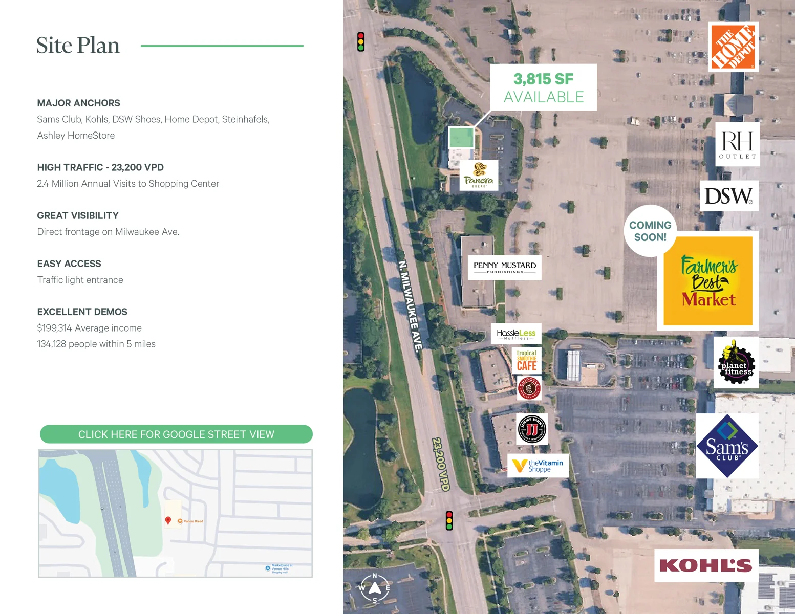 Market Place of Vernon Hills Outlot — Lease in Vernon Hills, IL, photo 4 of 5