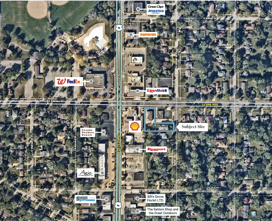 Retail in Palatine, IL — Lease in Palatine, IL, photo 2 of 2