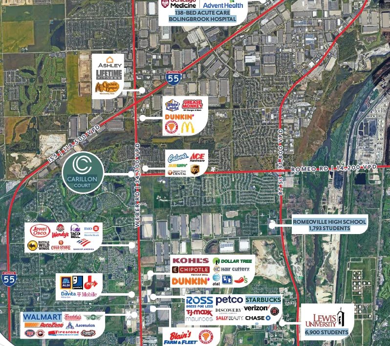 Retail in Romeoville, IL — Lease in Romeoville, IL, photo 2 of 4