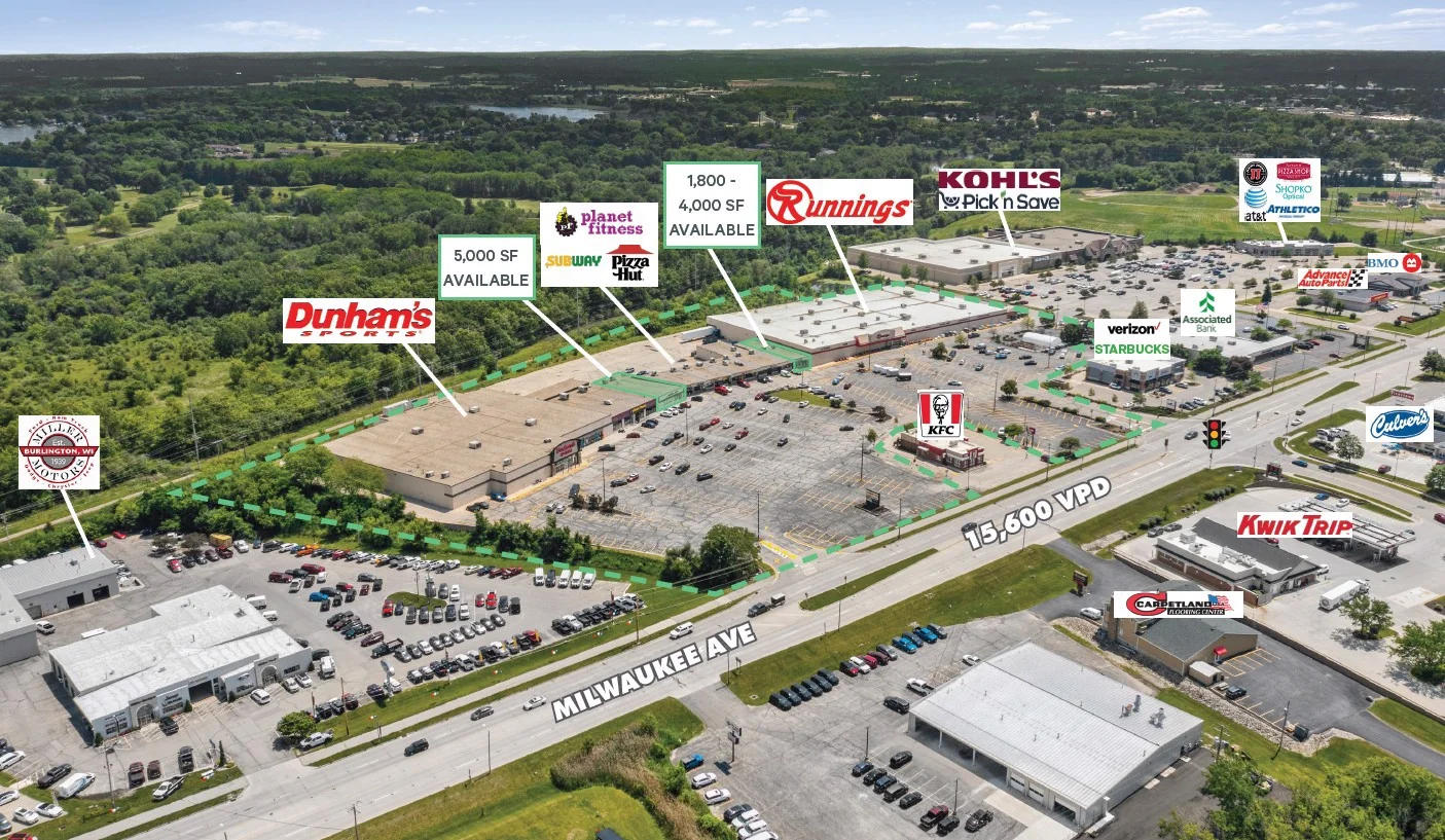 Fox River Plaza — Lease in Burlington, WI, photo 1 of 4