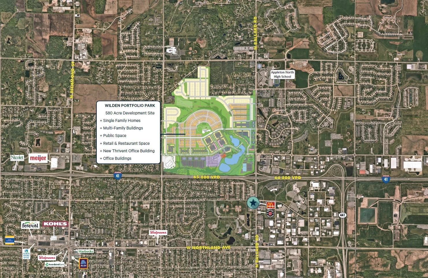 Redevelopment Site — Lease in Appleton, WI, photo 5 of 6