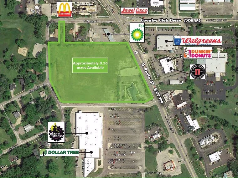 Land in Woodstock, IL — Lease in Woodstock, IL, photo 1 of 1