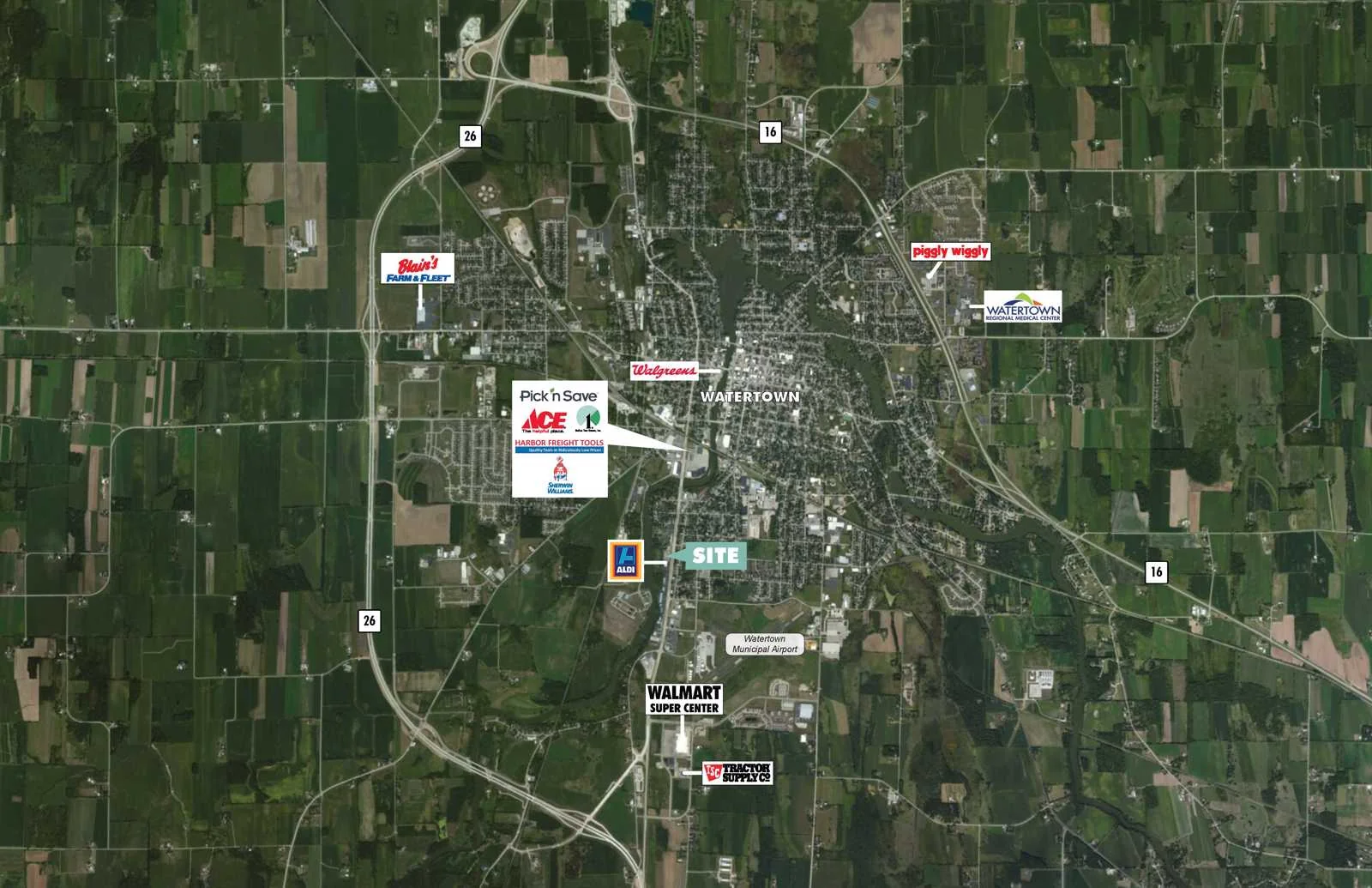 Watertown Retail Center — Lease in Watertown, WI, photo 4 of 4