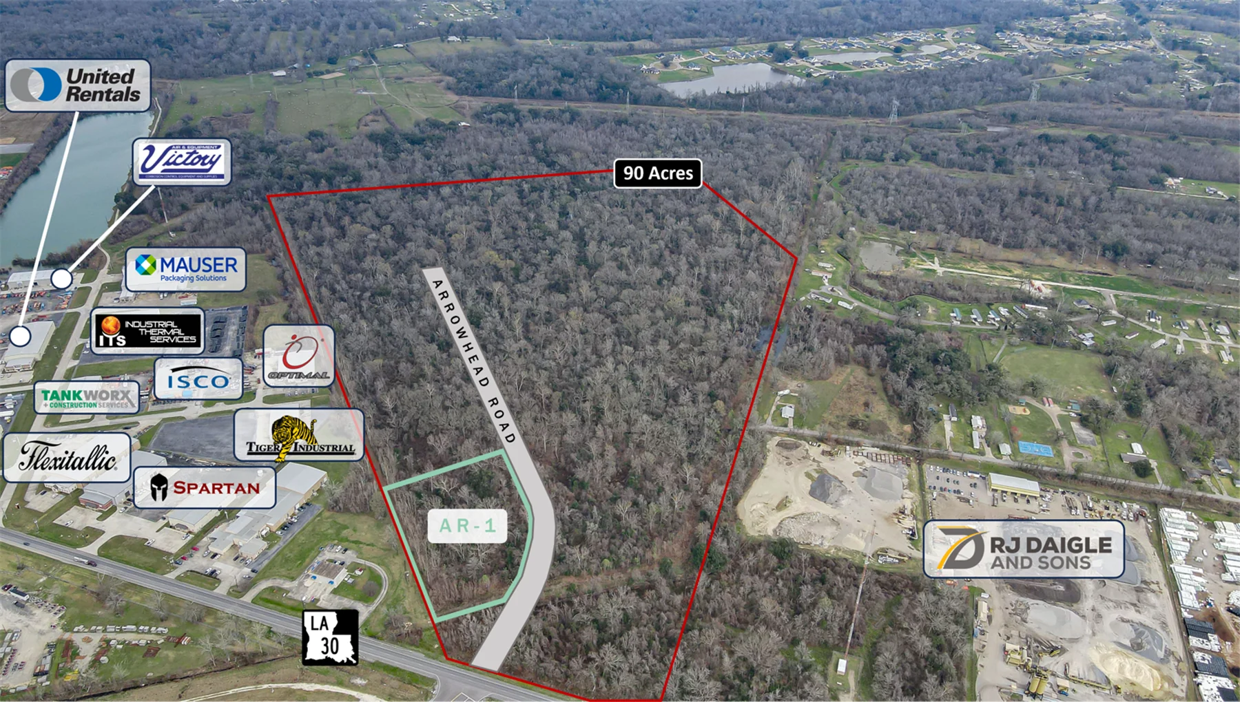 Arrowhead industrial — Lease in Geismar, LA, photo 1 of 7