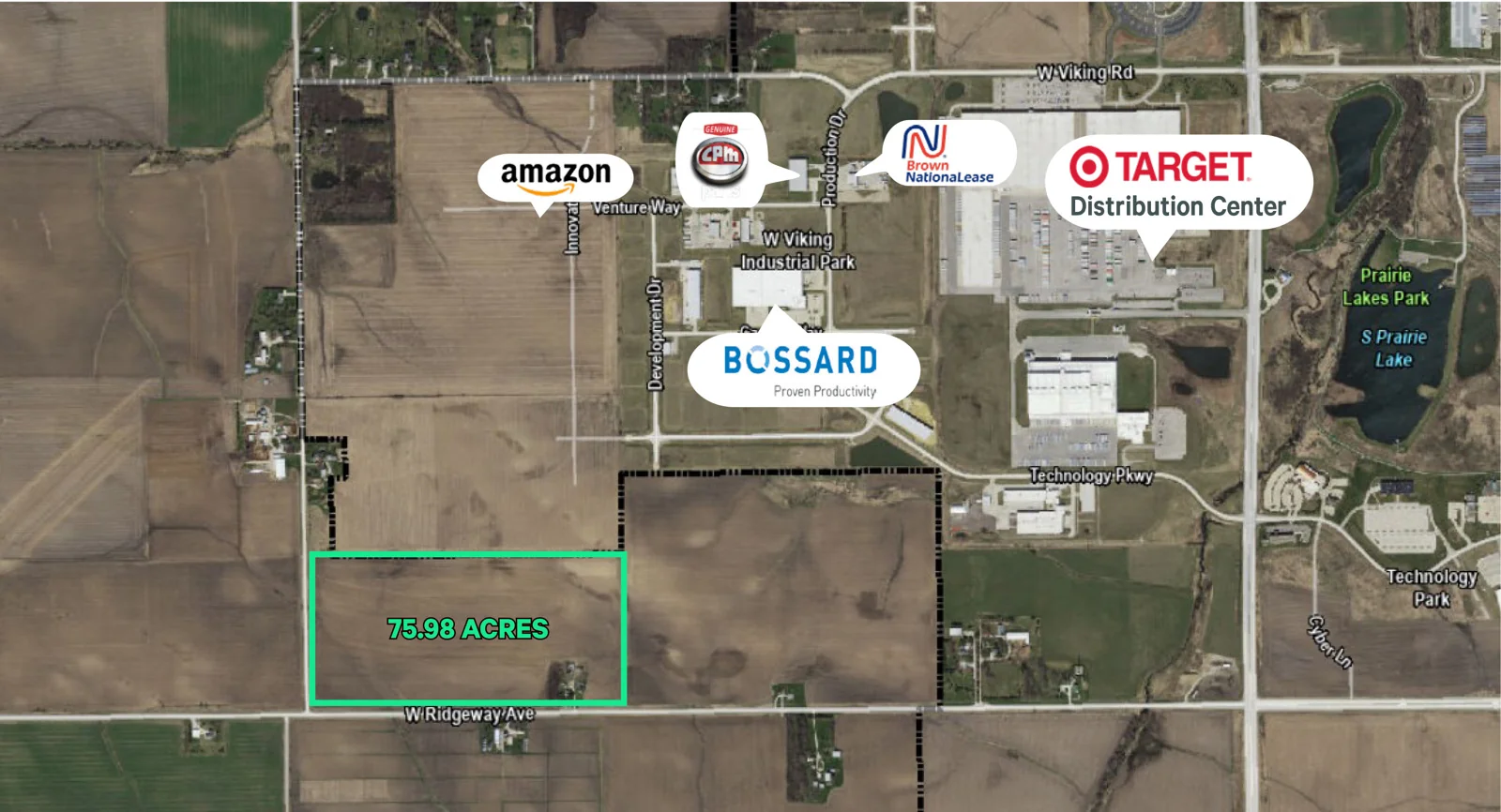 Land in Cedar Falls, IA — Lease in Cedar Falls, IA, photo 3 of 3