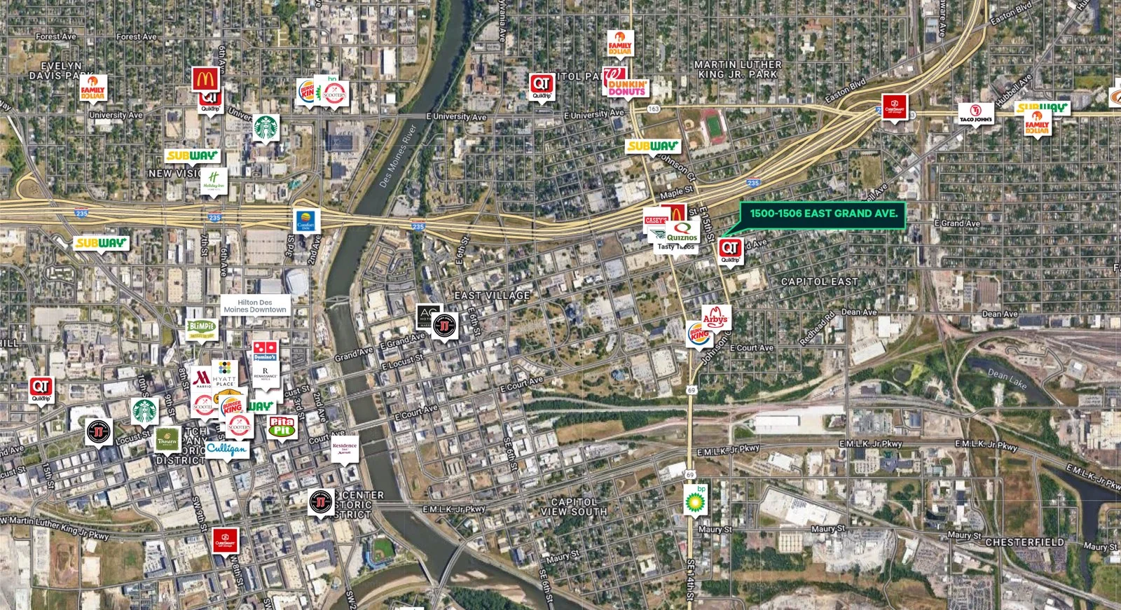 Land in Des Moines, IA — Lease in Des Moines, IA, photo 2 of 2