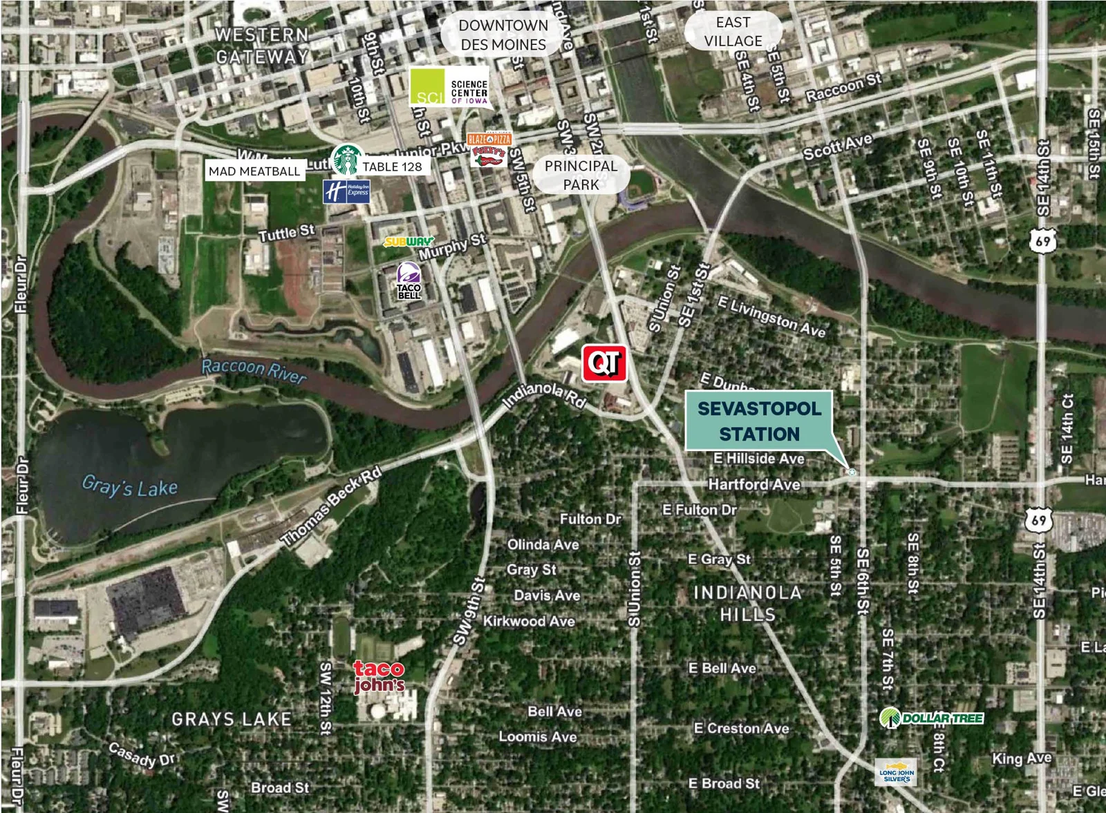 Sevastopol Station — Lease in Des Moines, IA, photo 2 of 2