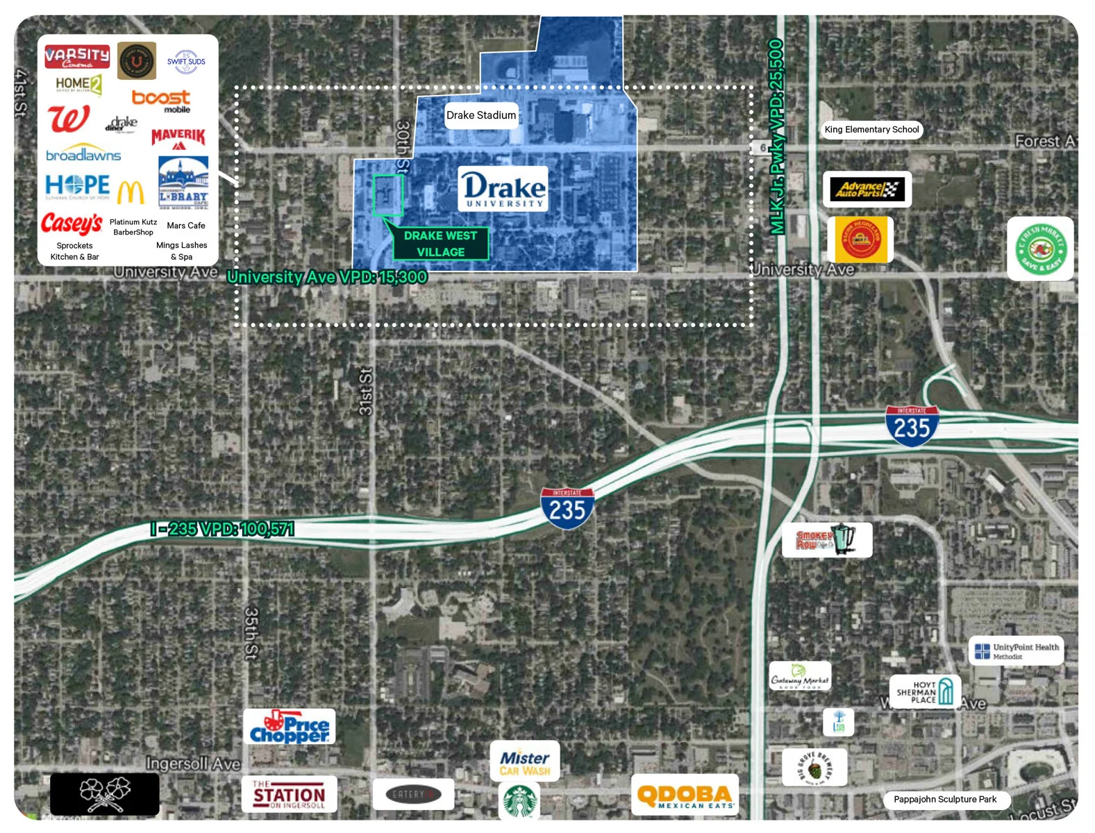 Drake West Village — Lease in Des Moines, IA, photo 3 of 5