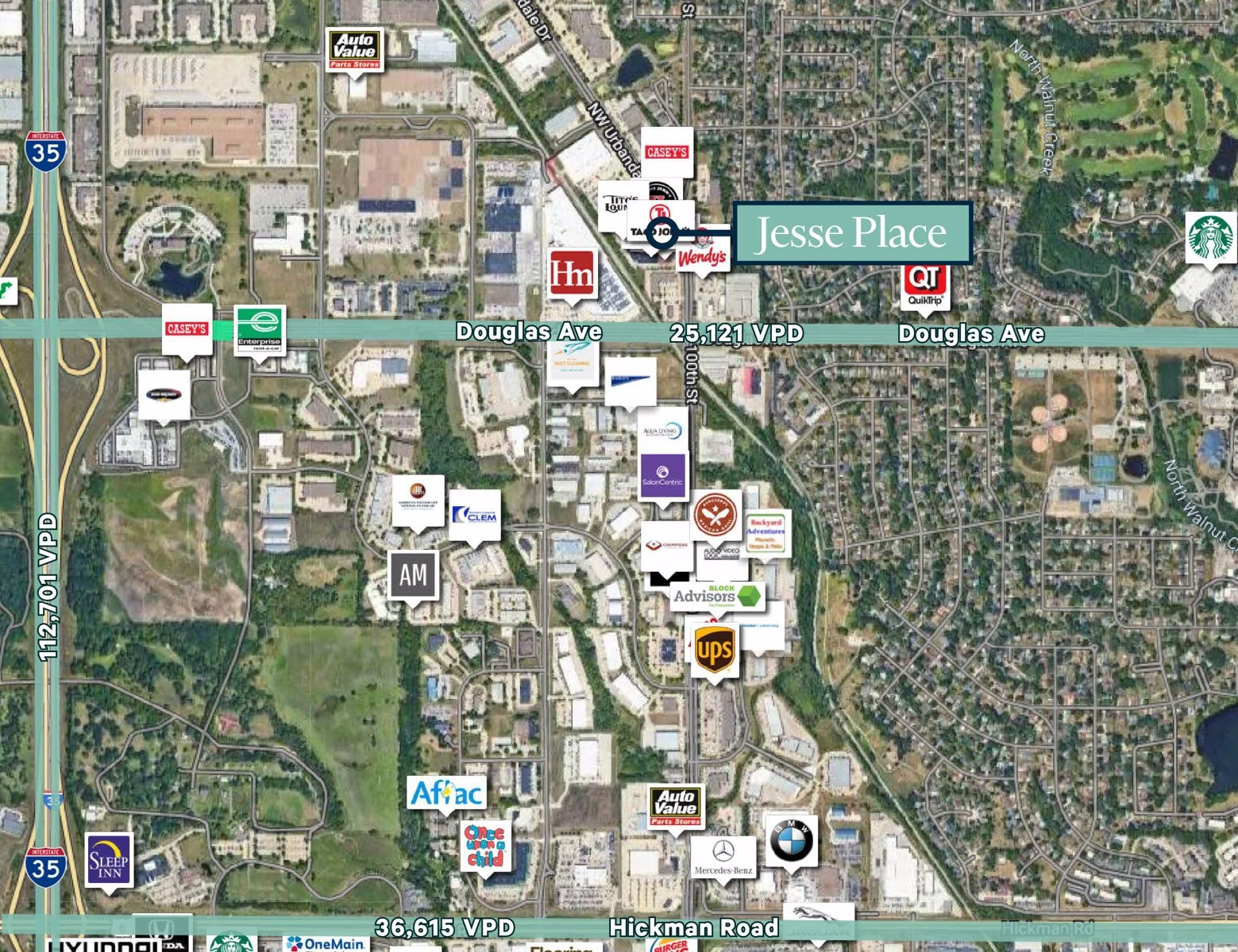 Jesse Place Shopping Center — Lease in Urbandale, IA, photo 5 of 5