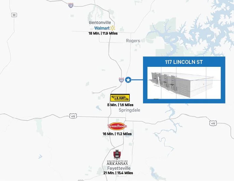 Flex/Industrial Space for Lease — Lease in Lowell, AR, photo 4 of 4