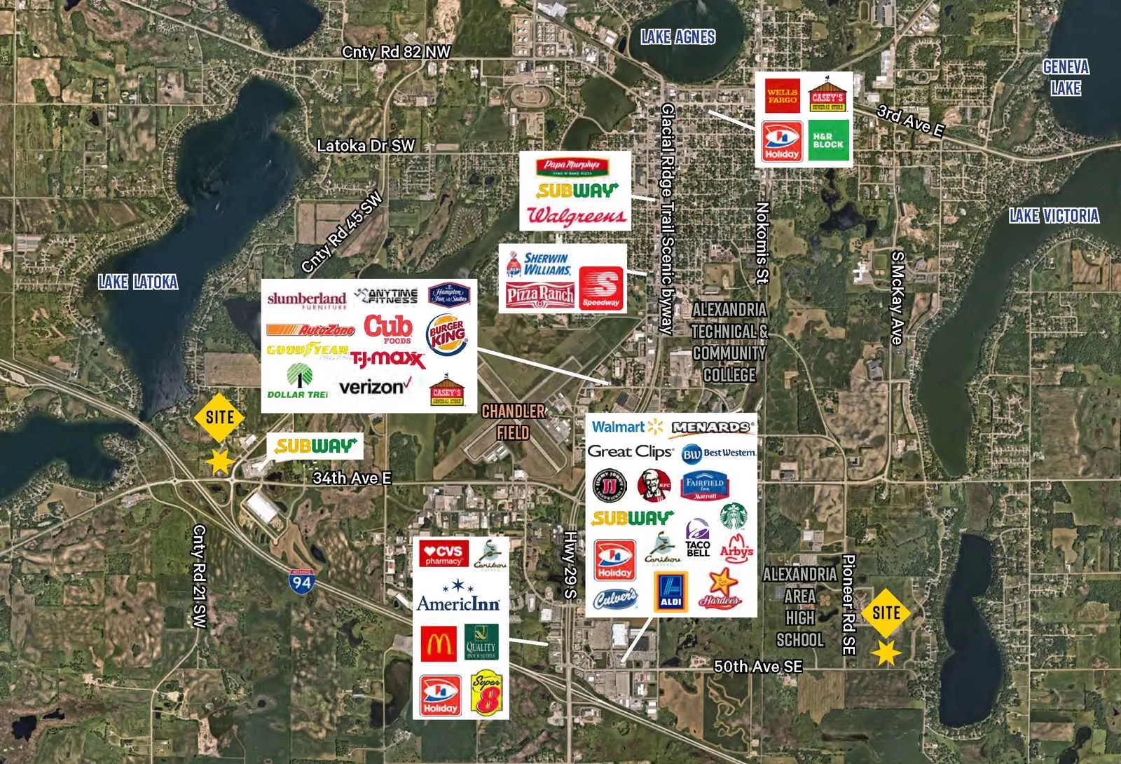 Land in Alexandria, MN — Lease in Alexandria, MN, photo 1 of 4