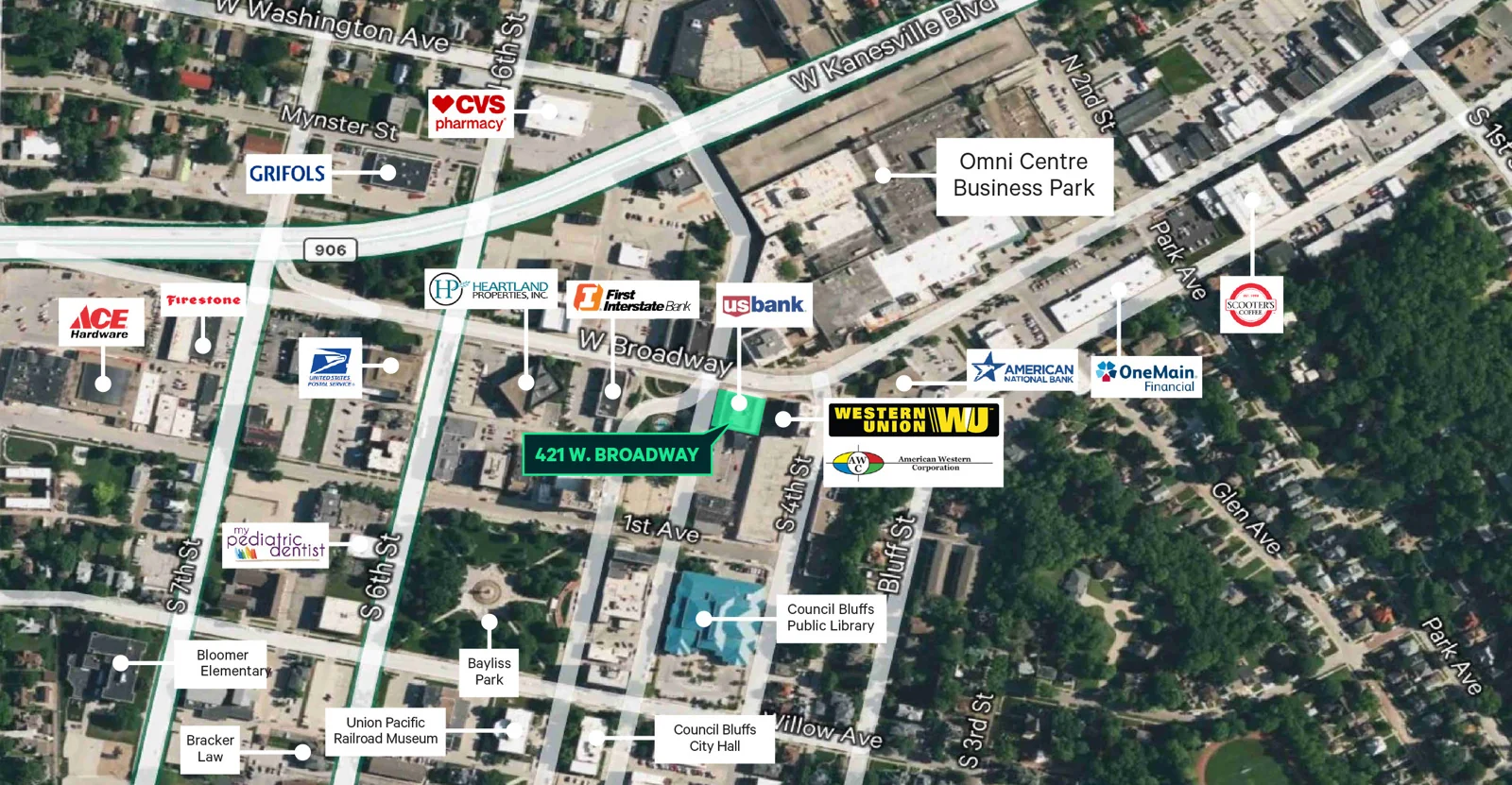 421 W Broadway — Lease in Council Bluffs, IA, photo 2 of 2