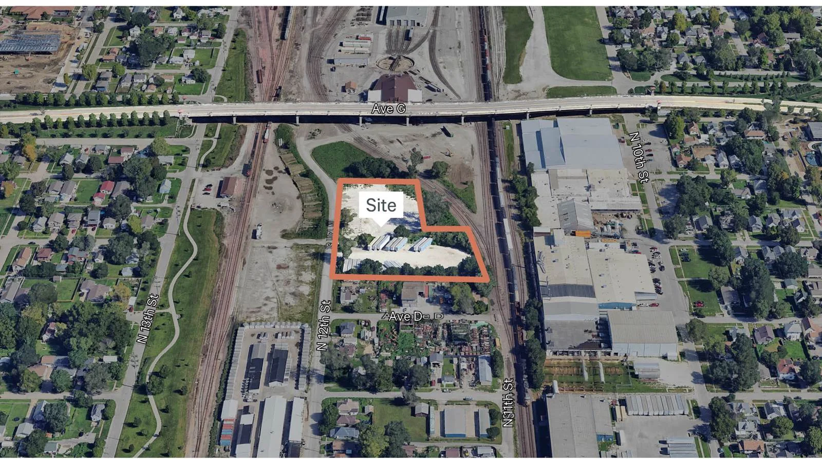 1.05 Acres of Outdoor Storage — Lease in Council Bluffs, IA, photo 1 of 2