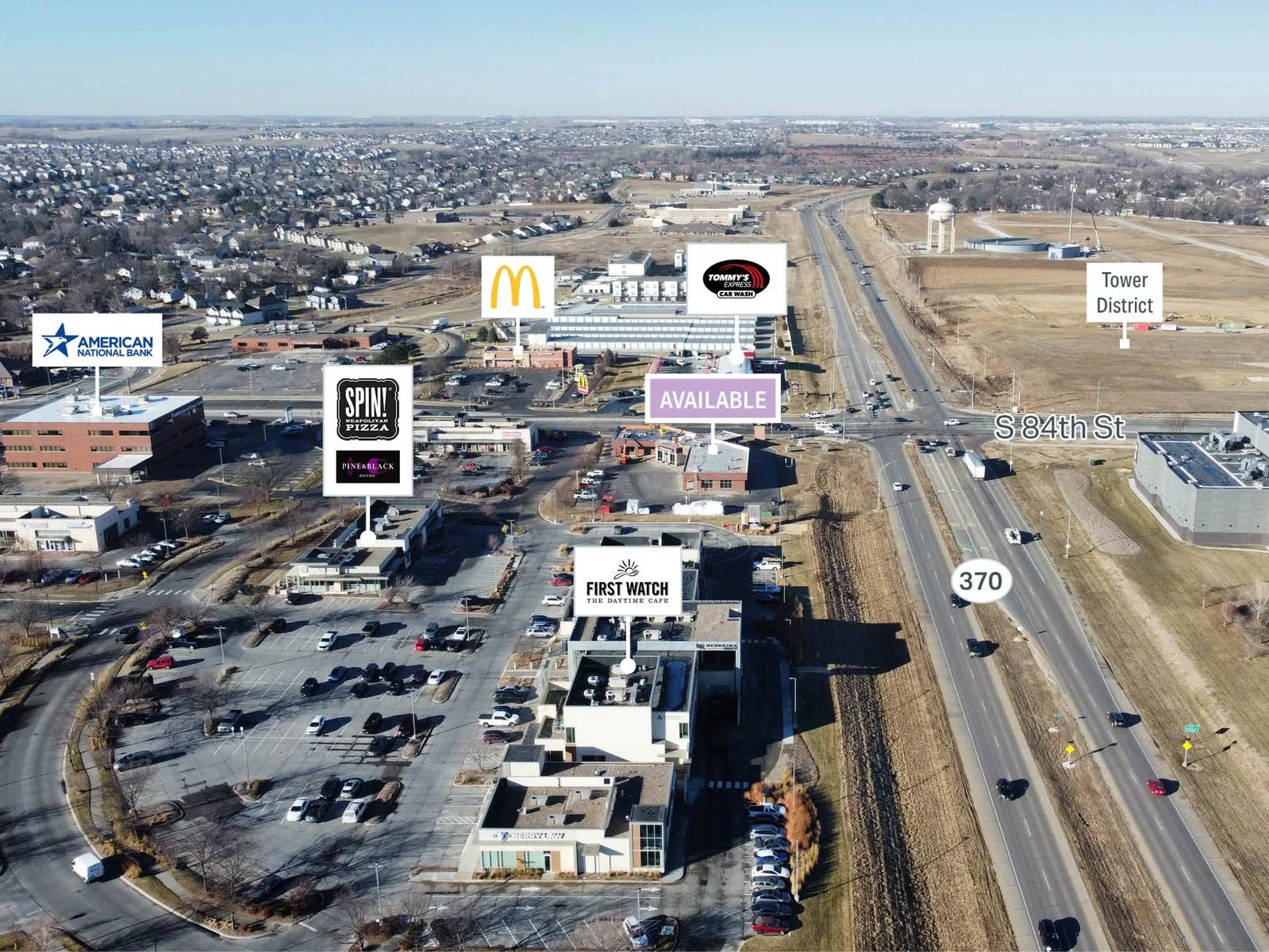 SEC 84th Street & Highway 370 — Lease in Papillion, NE, photo 2 of 8