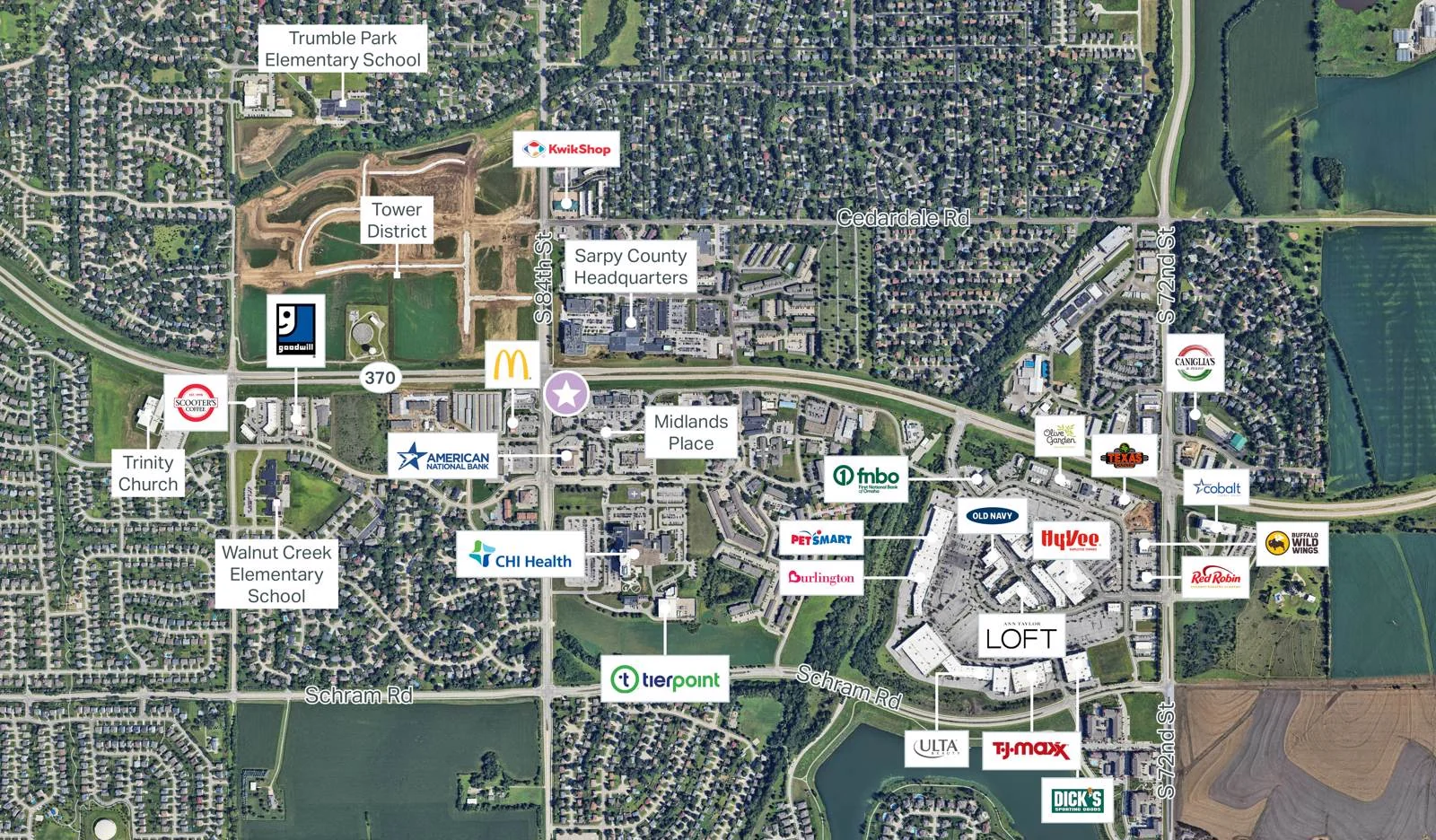 SEC 84th Street & Highway 370 — Lease in Papillion, NE, photo 5 of 8