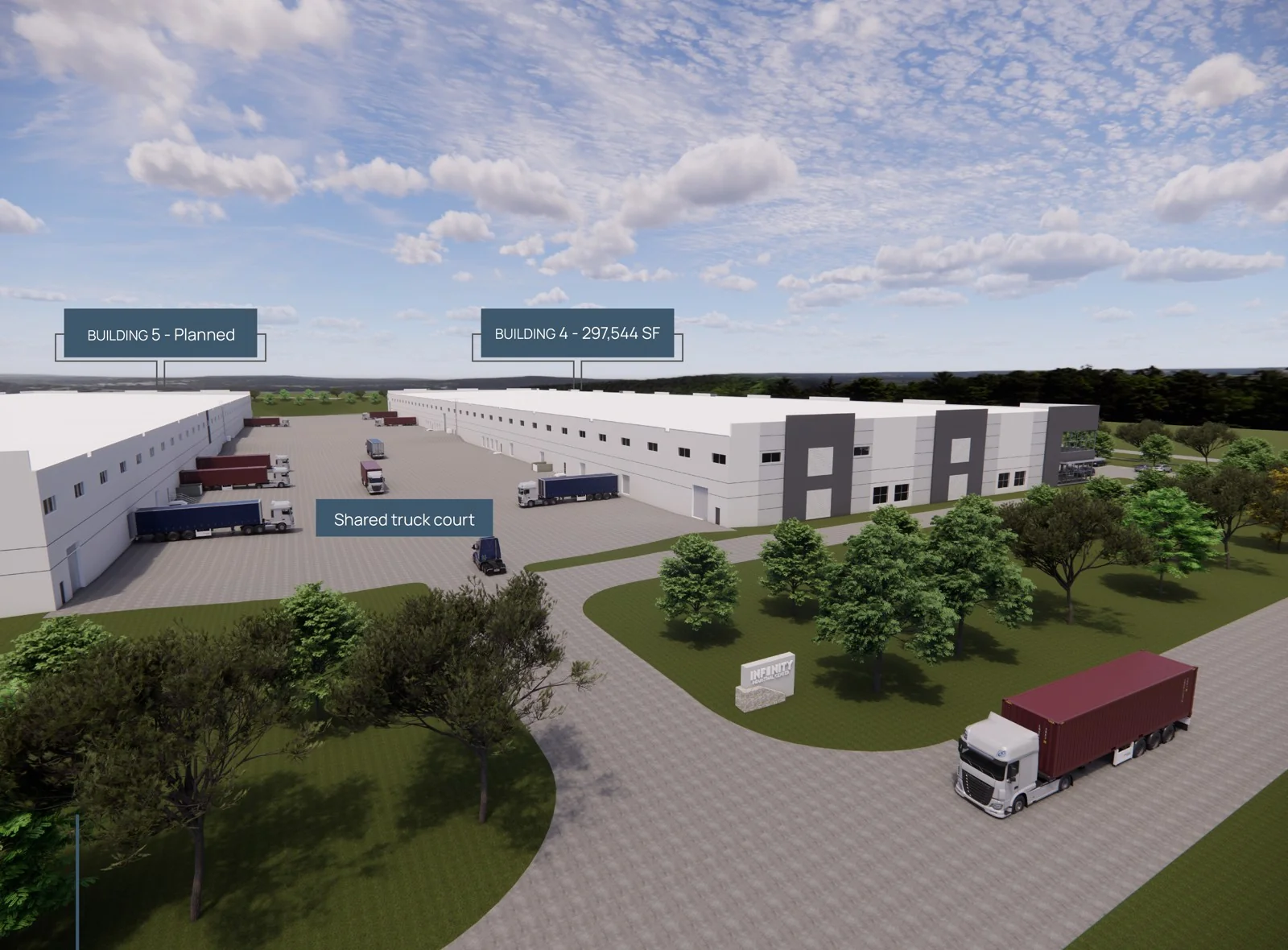 Infinity Industrial Center - BUILDING 4 — Lease in Papillion, NE, photo 2 of 6