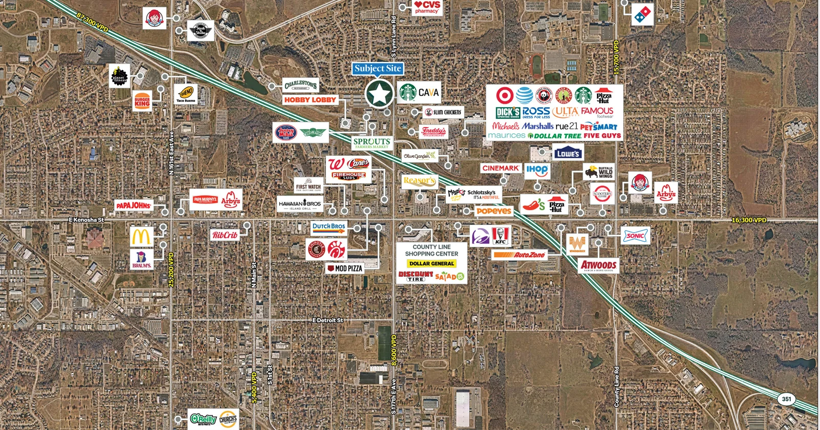 Shops at Lynn Lane — Lease in Broken Arrow, OK, photo 2 of 2