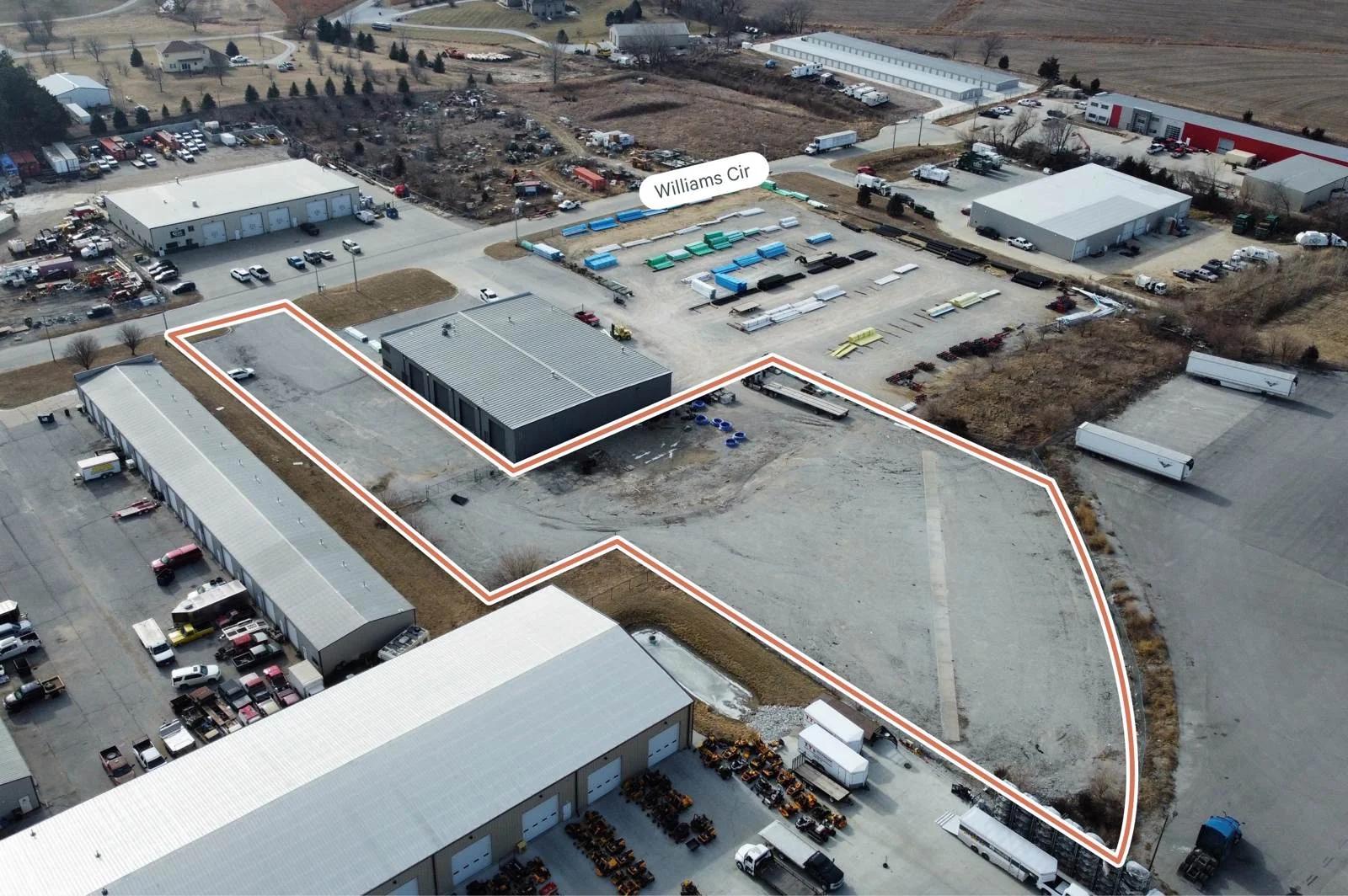 Gretna Outdoor Storage — Lease in Gretna, NE, photo 2 of 8