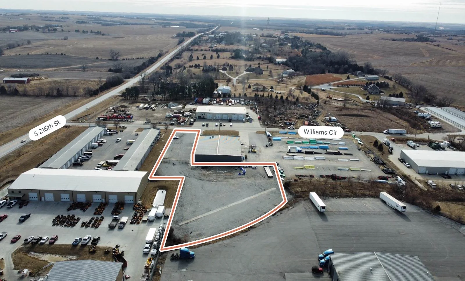 Gretna Outdoor Storage — Lease in Gretna, NE, photo 4 of 8