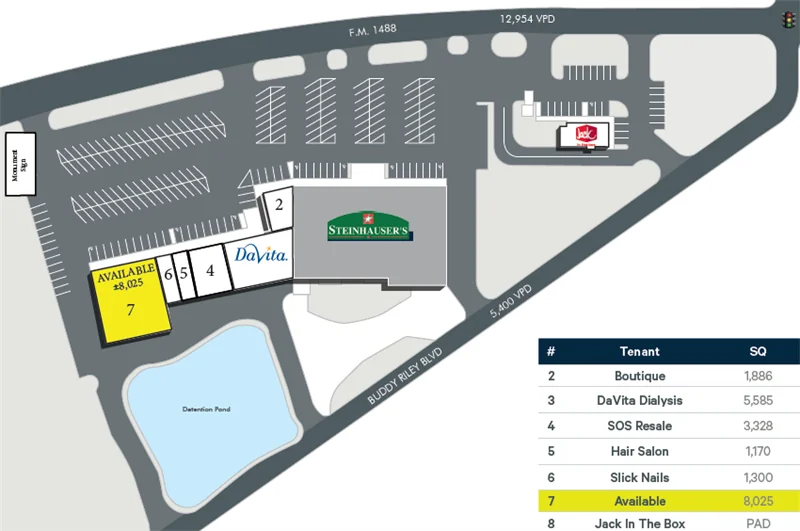 Magnolia Trace Shopping Center — Lease in Magnolia, TX, photo 2 of 2