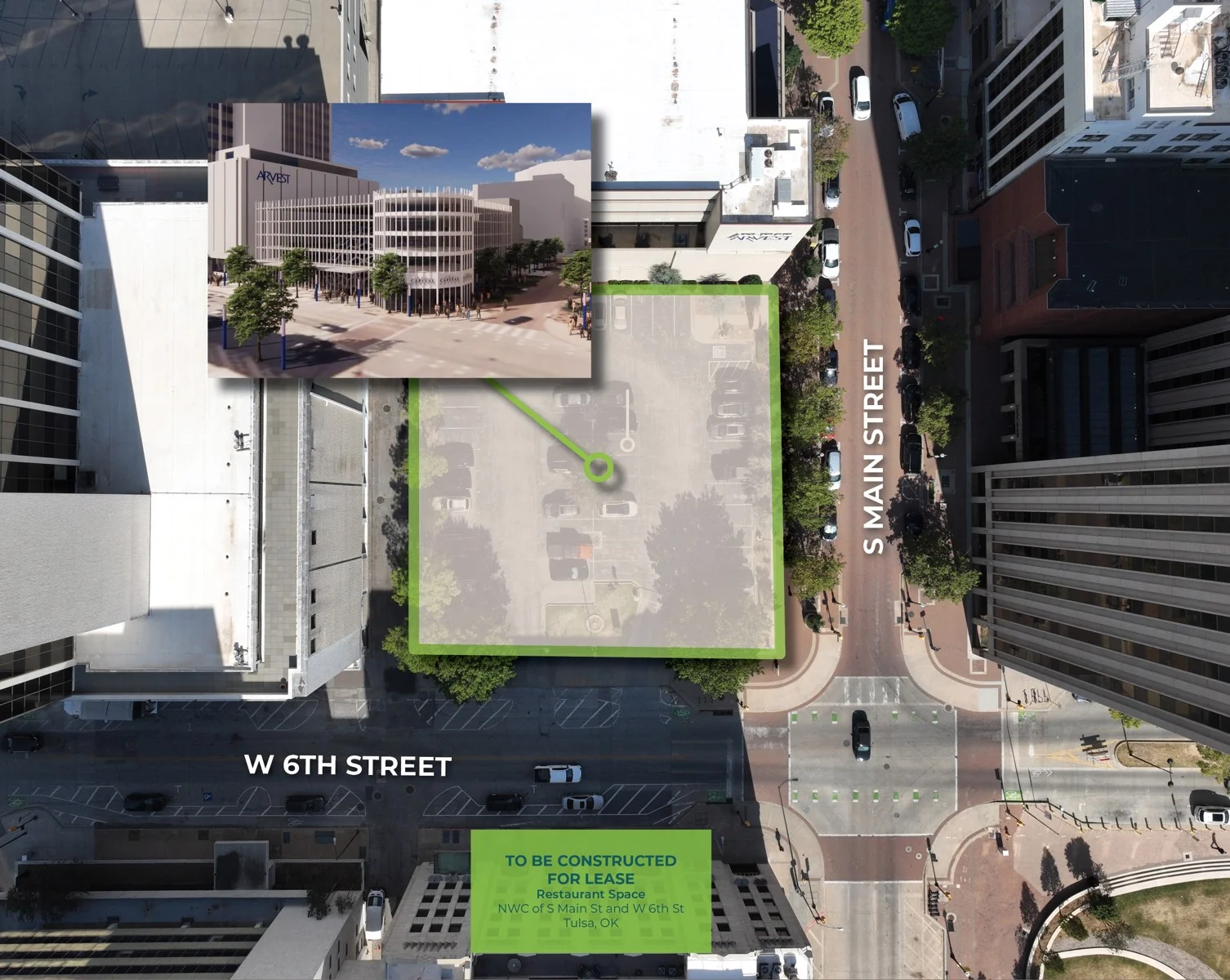 Retail in Tulsa, OK — Lease in Tulsa, OK, photo 2 of 5