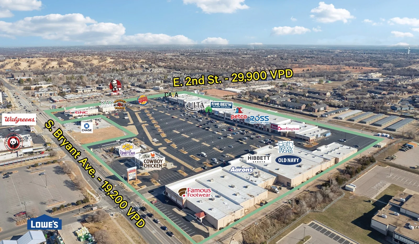 Bryant Square Shopping Center — Lease in Edmond, OK, photo 1 of 4