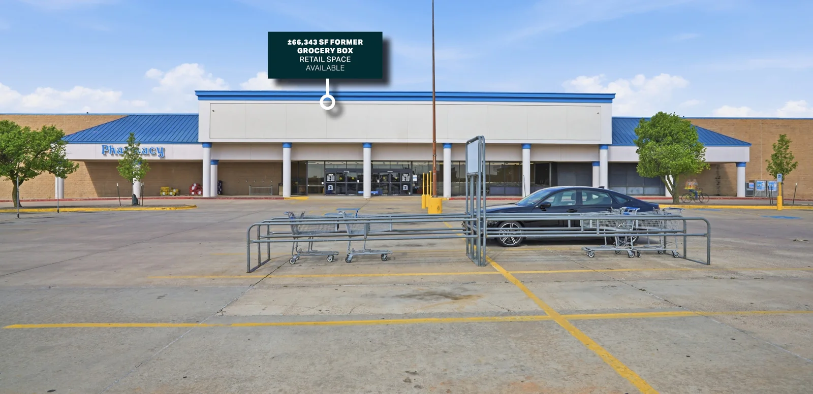 Former Grocery Box — Lease in Norman, OK, photo 2 of 3