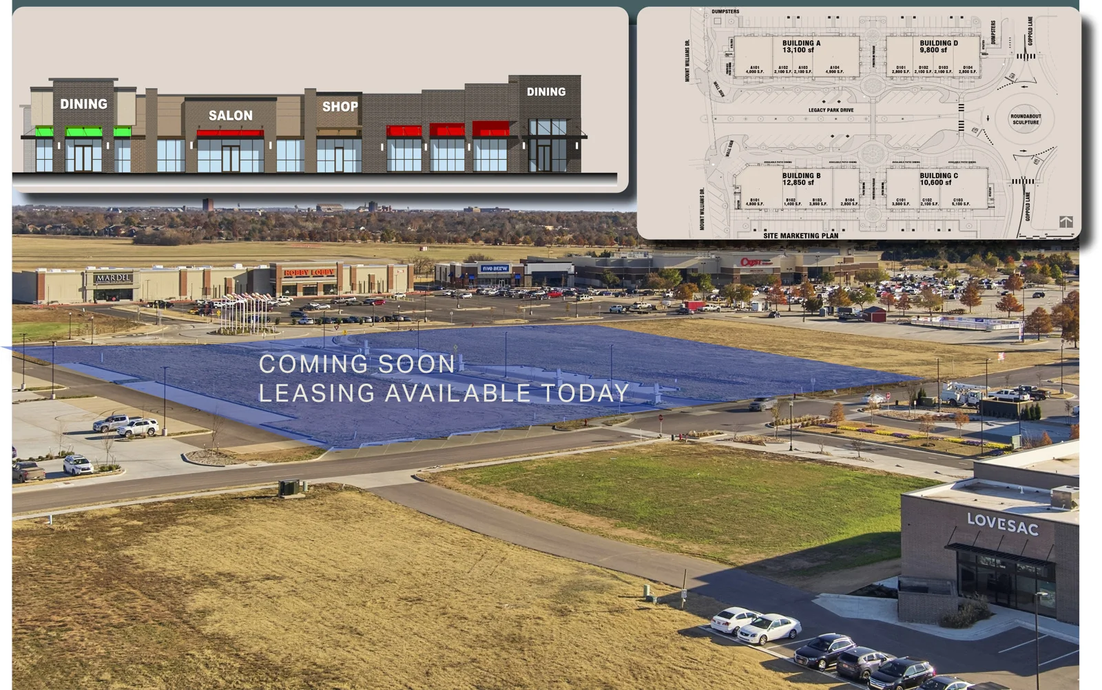 Legacy Shops at University Town Center — Lease in Norman, OK, photo 4 of 7